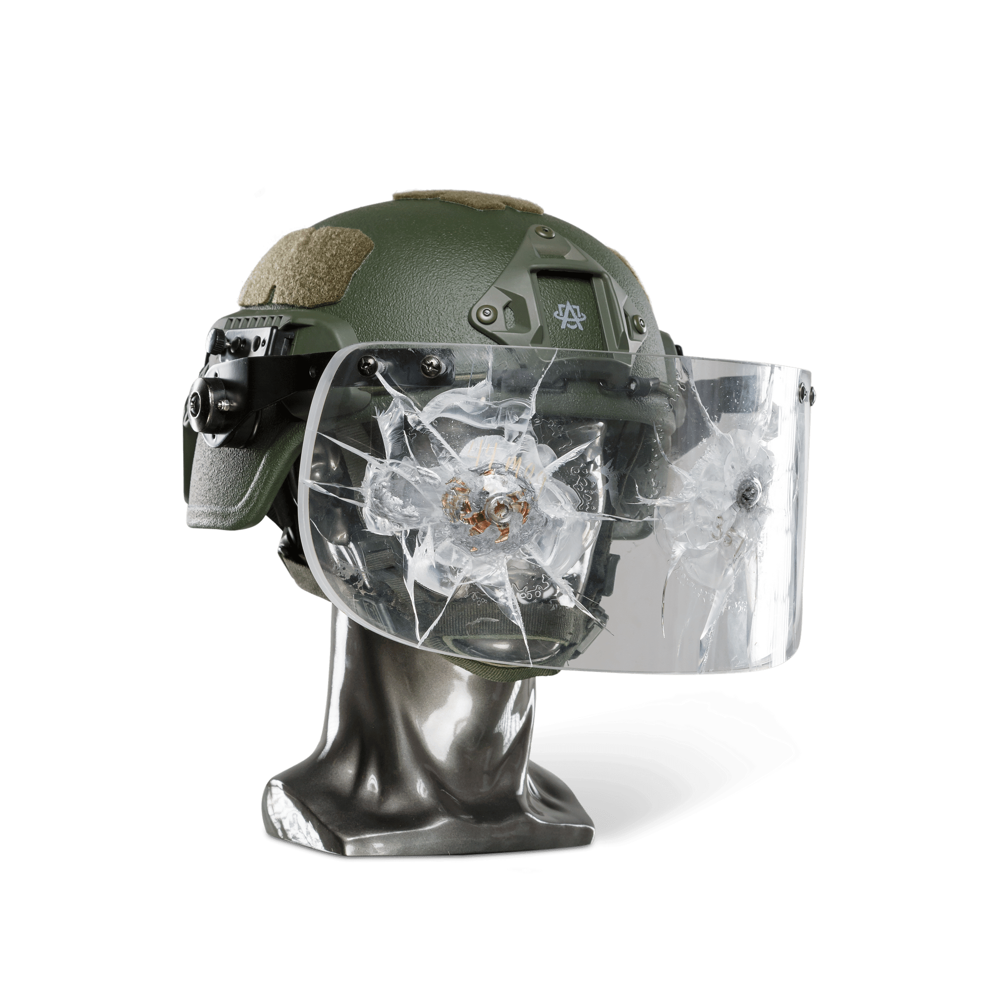 Texas IIIA+ Ballistic Face Shield - Fits All Helmets with ARC