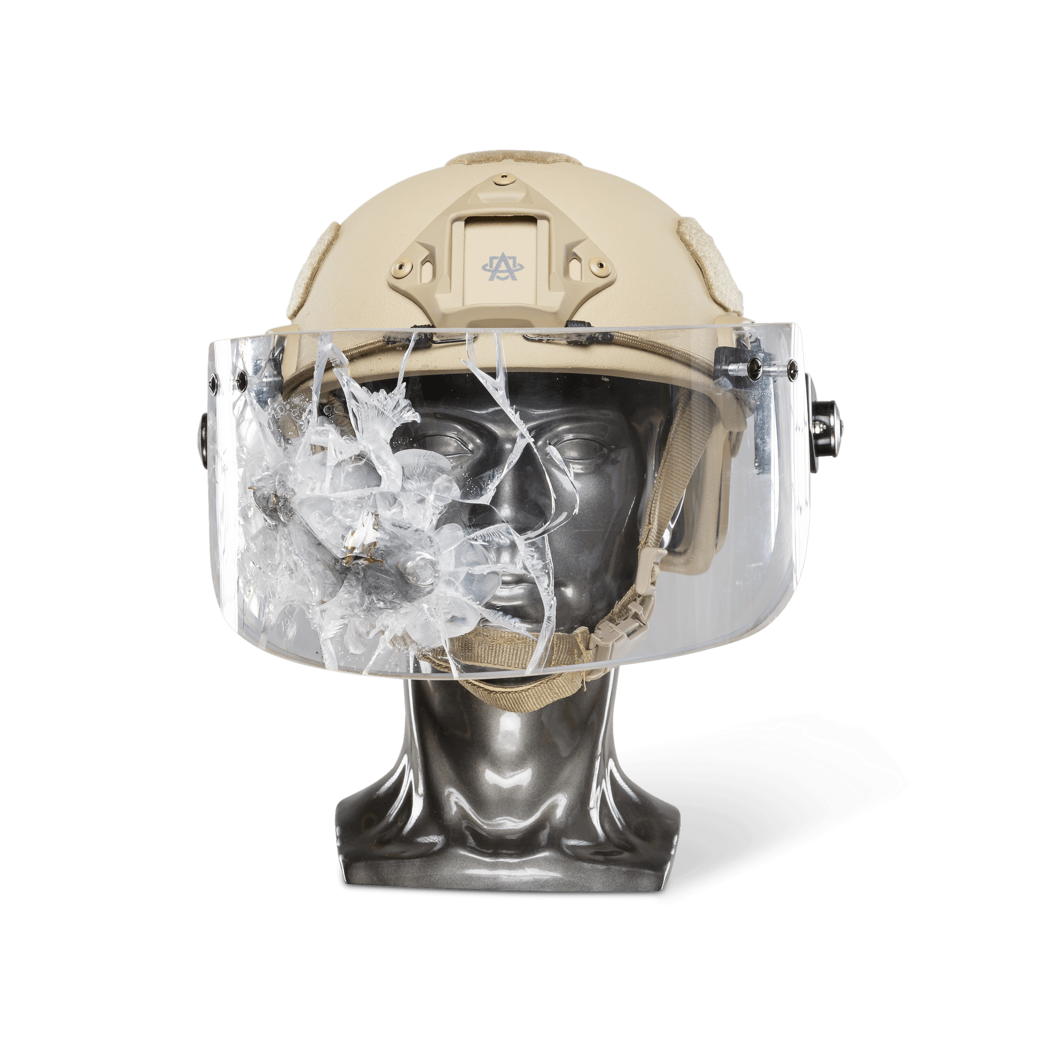 Texas IIIA+ Ballistic Face Shield - Fits All Helmets with ARC