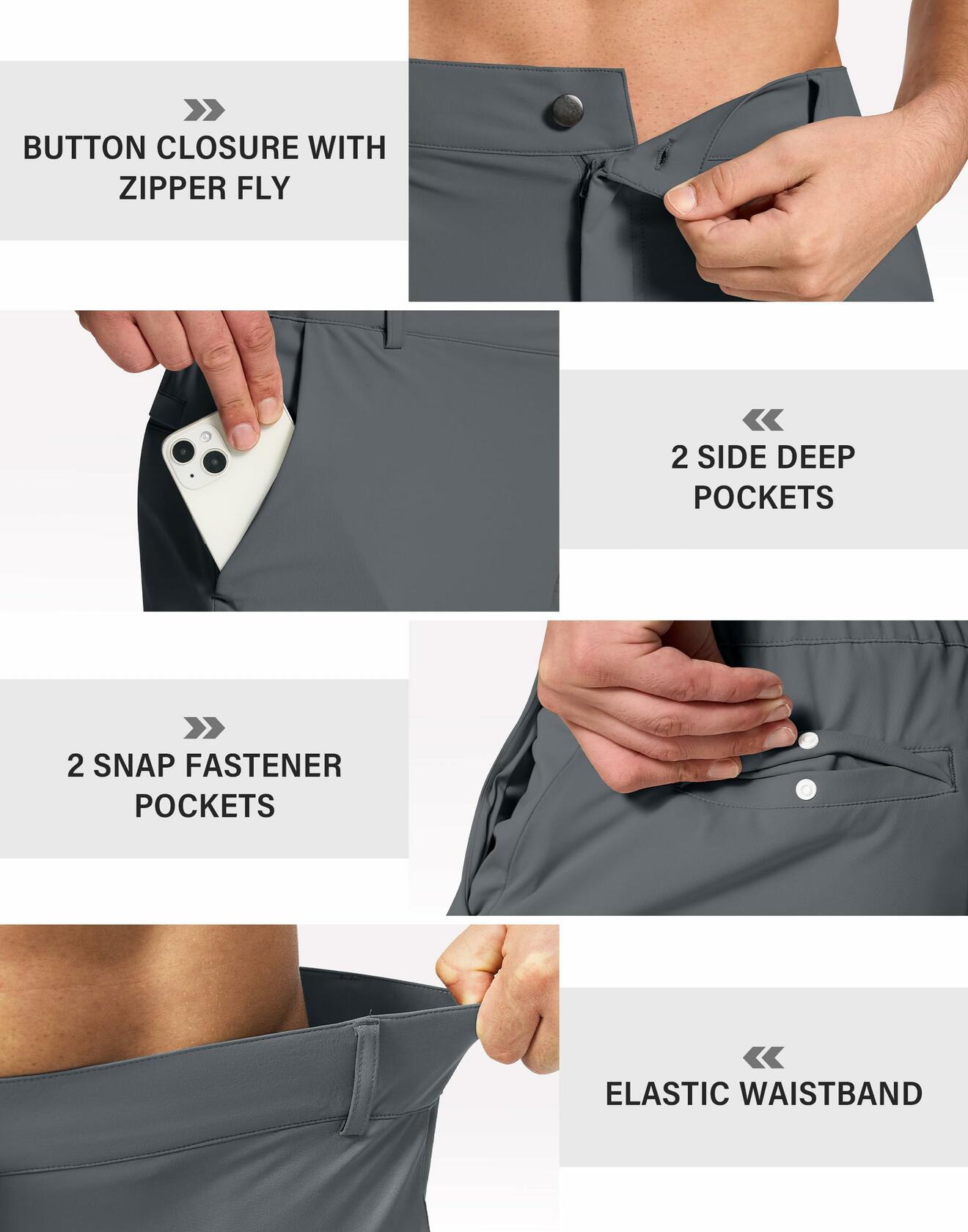 Seramy Men's Golf Joggers Premium Stretch Limited Edition