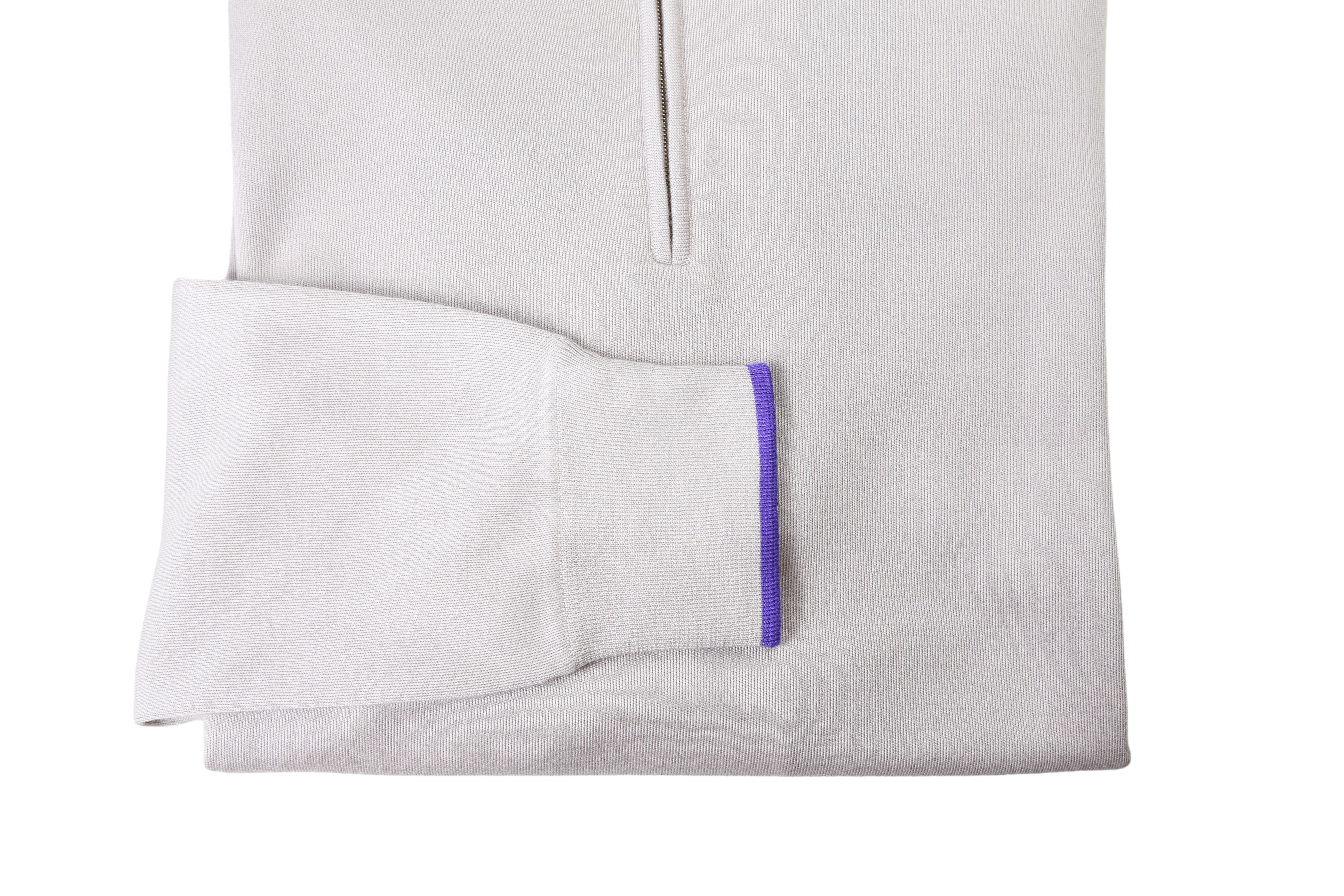 Manrico Cashmere Quarter-Zip Mock Neck Sweater