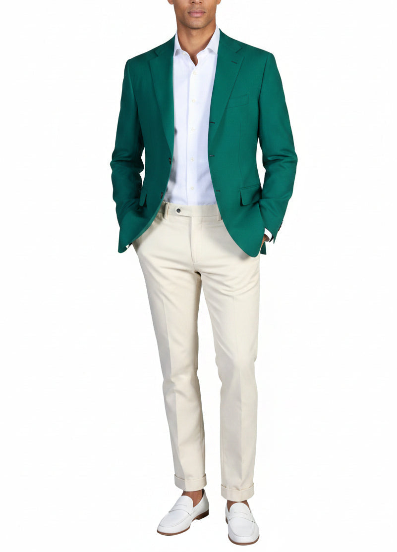 Kiton Solid Cashmere-Silk Sport Jacket