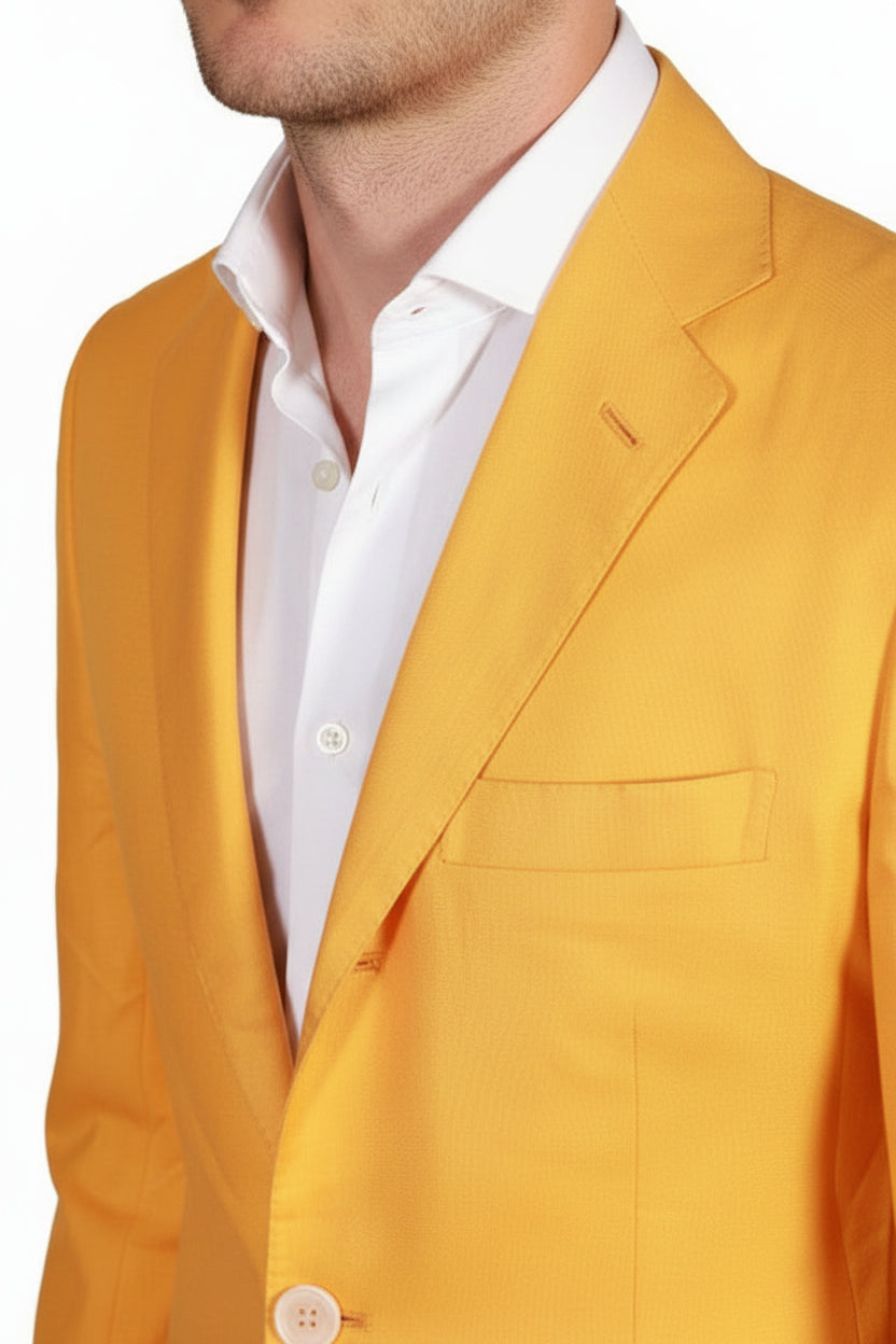Kiton Birdseye Cotton-Linen Sport Jacket
