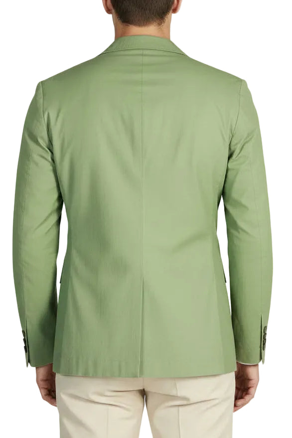Kiton Solid Cotton Sport Jacket