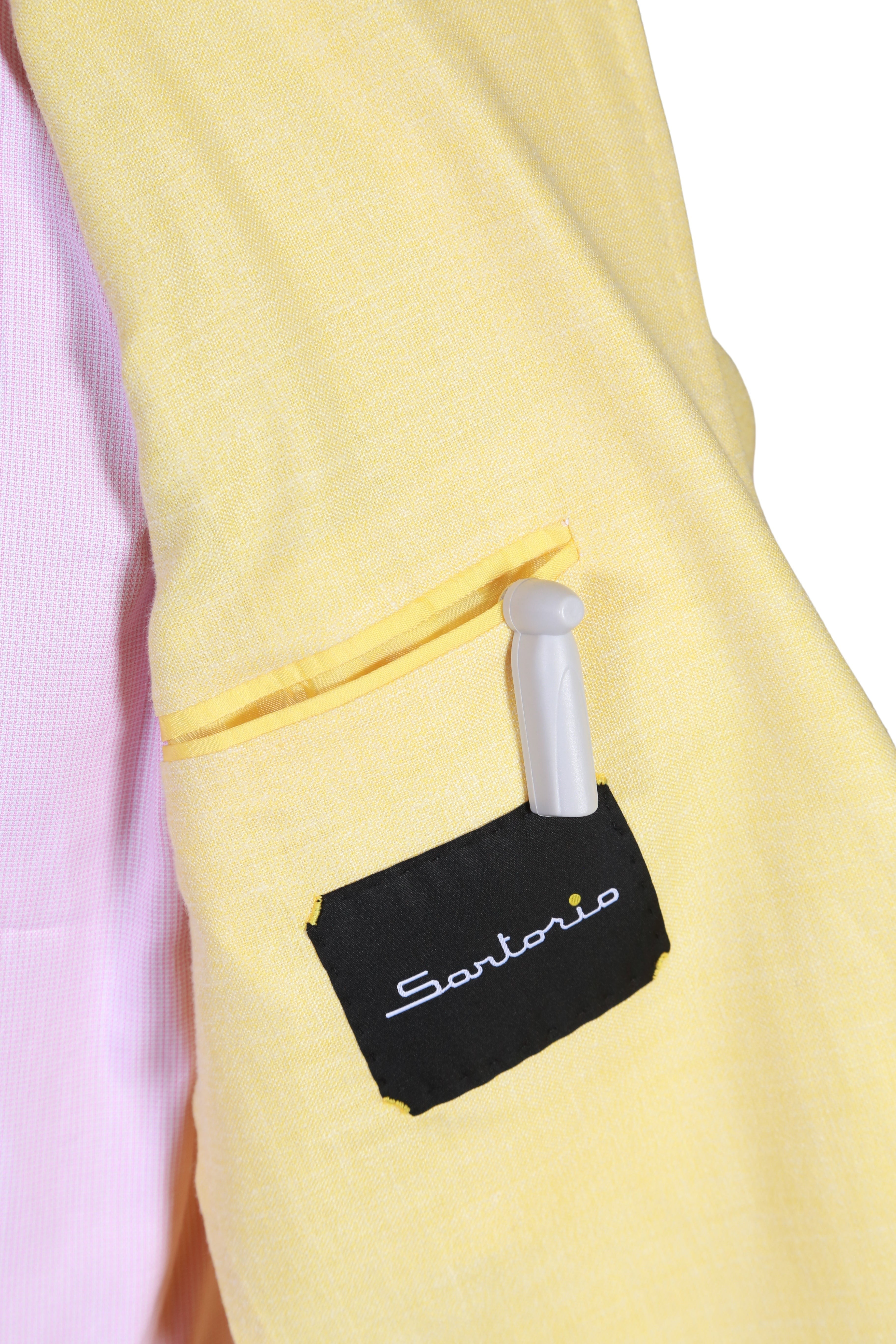 Sartorio Solid Silk-Linen-Wool Sport Jacket