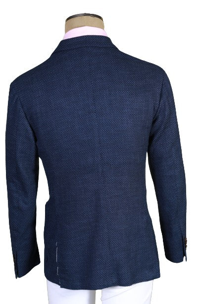 Sartorio Birdseye Virgin Wool Double Breasted Sport Jacket