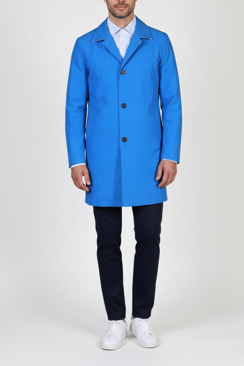 Kired by Kiton Ben Reversible Raincoat