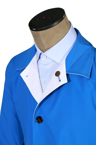 Kired by Kiton Ben Reversible Raincoat