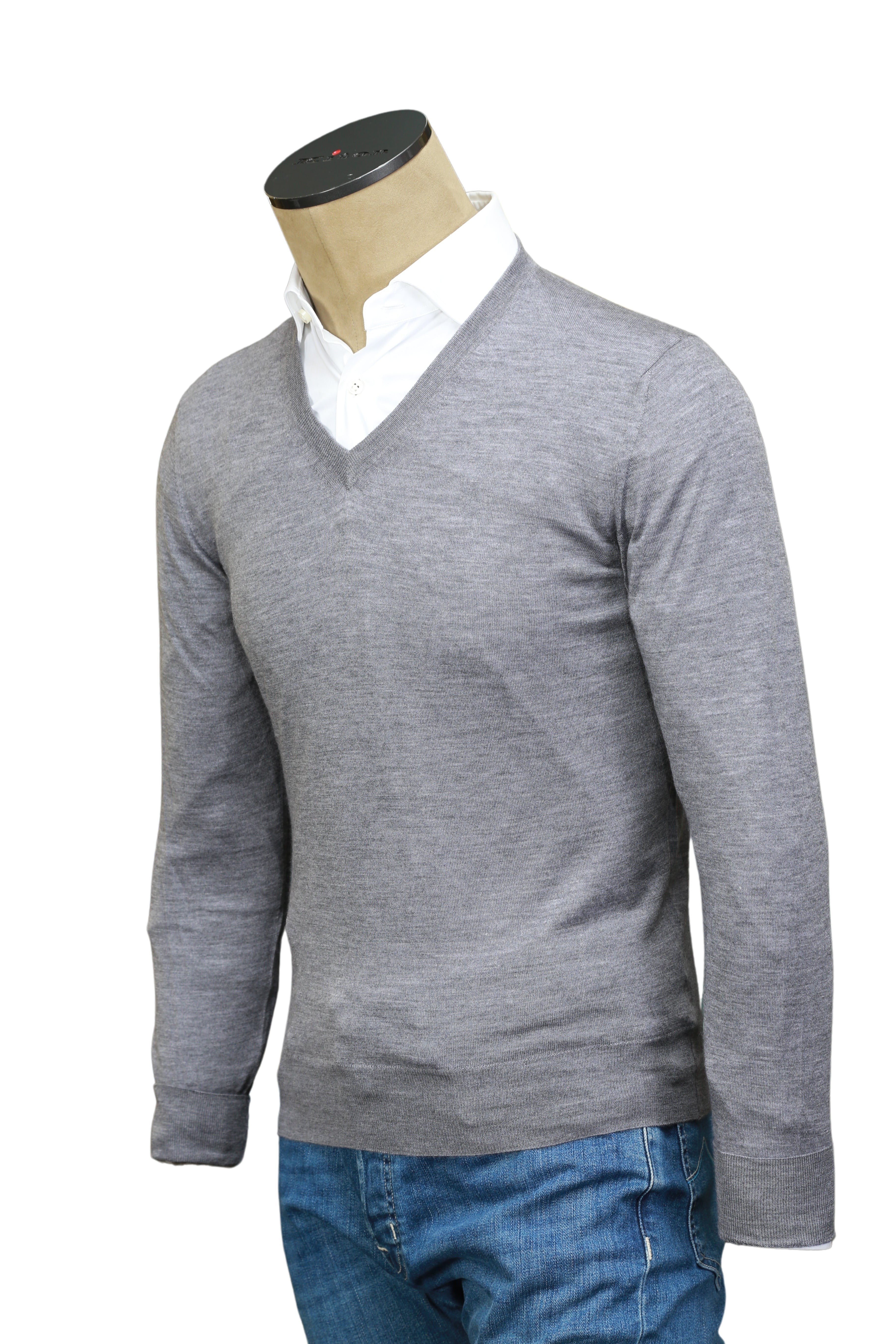 Fedeli Cashmere V-Neck Sweater