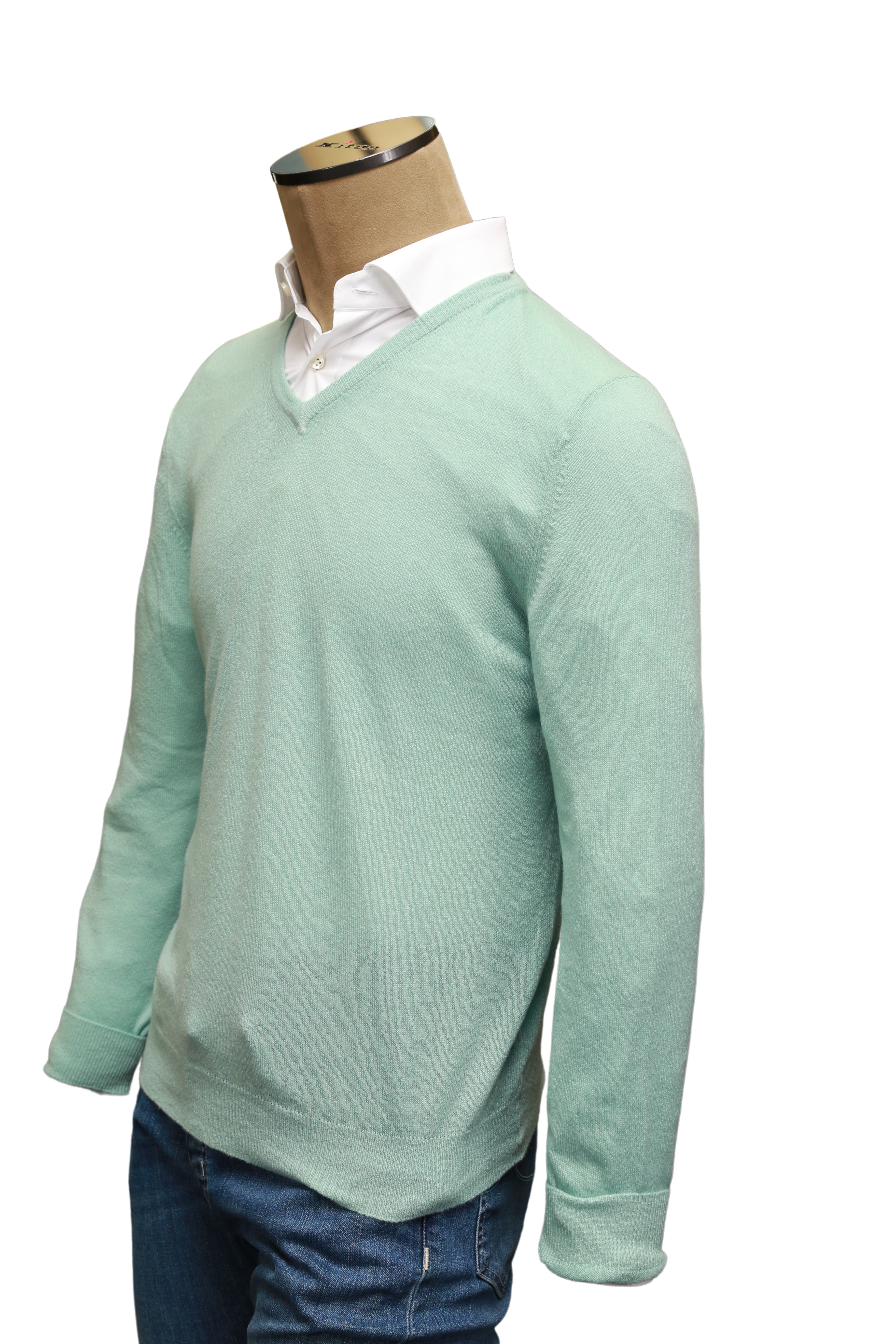 Fedeli Cashmere V-Neck Sweater