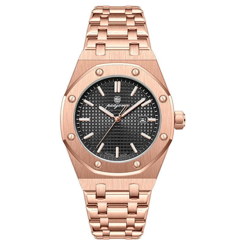 PAAZOMU High Quality Original Men Clock Waterproof Luminous Date Luxury Man Watch Stainless Steel Quartz Men's Watches Male+Box - Overture Gifts