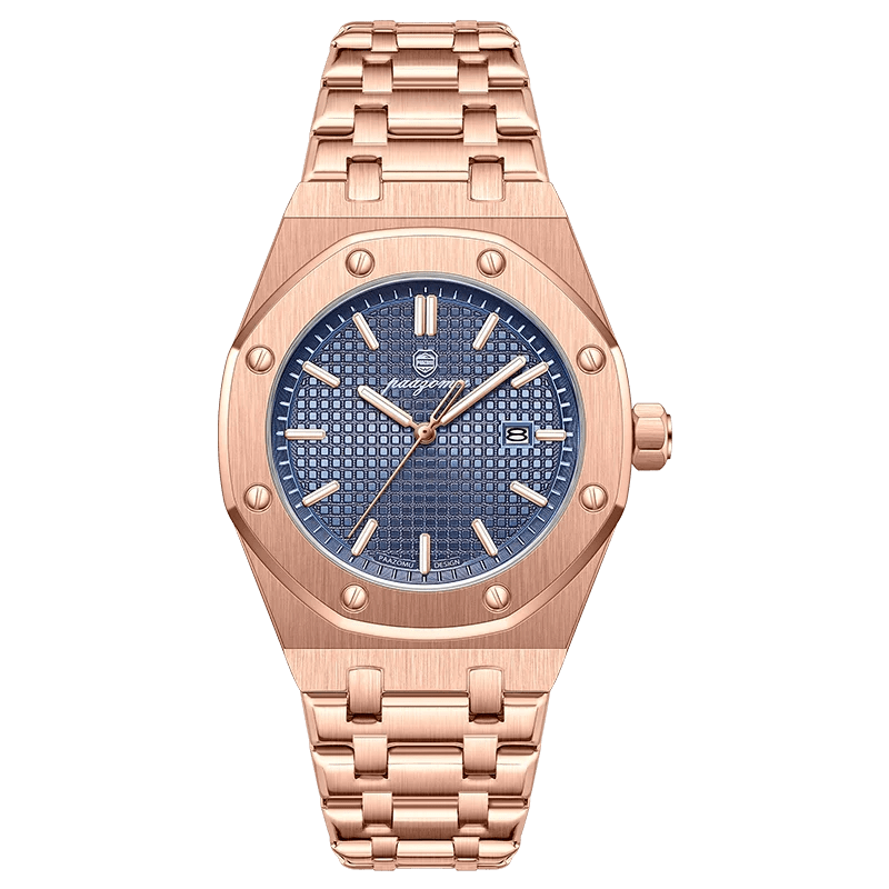 PAAZOMU High Quality Original Men Clock Waterproof Luminous Date Luxury Man Watch Stainless Steel Quartz Men's Watches Male+Box - Overture Gifts