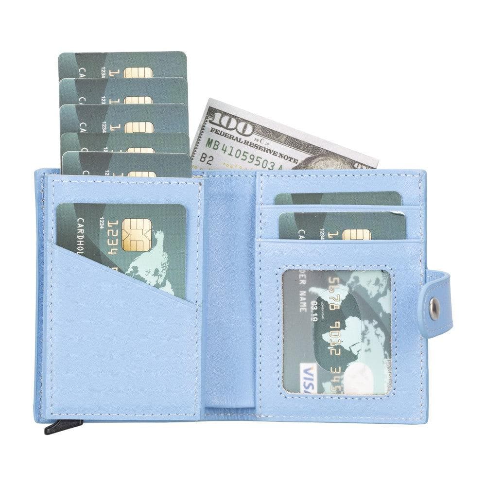 Palertag Zip Mechanical Leather Card Holder with AirTag Slot - Overture Gifts
