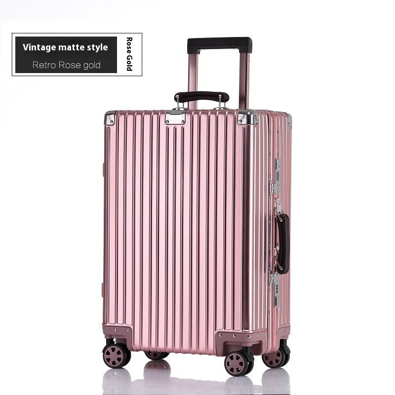 Password Aluminum Frame 20-inch Aluminum Magnesium Luggage - Overture Gifts