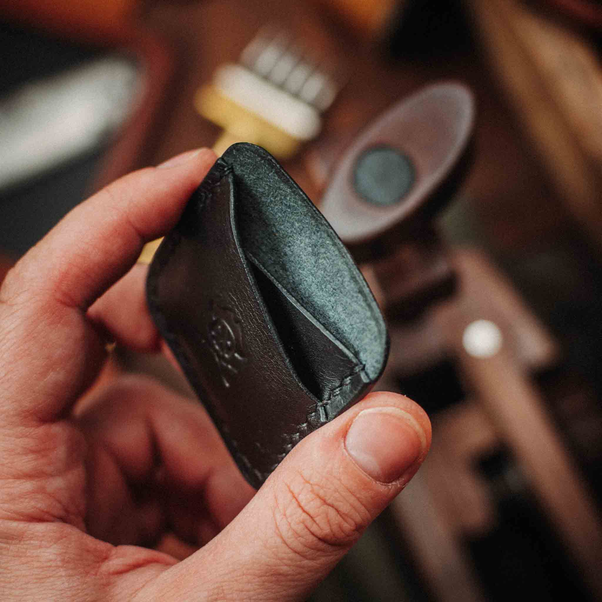 Peso Pocket Duo – Leather Holder for Two Coins | Pirate Goods - Overture Gifts