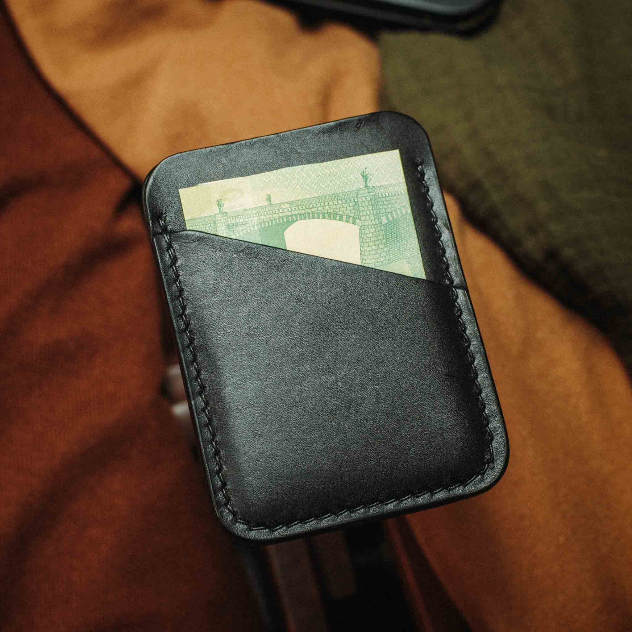 Pirate Goods Boatswain v3 – Minimalist Leather Card Holder - Overture Gifts