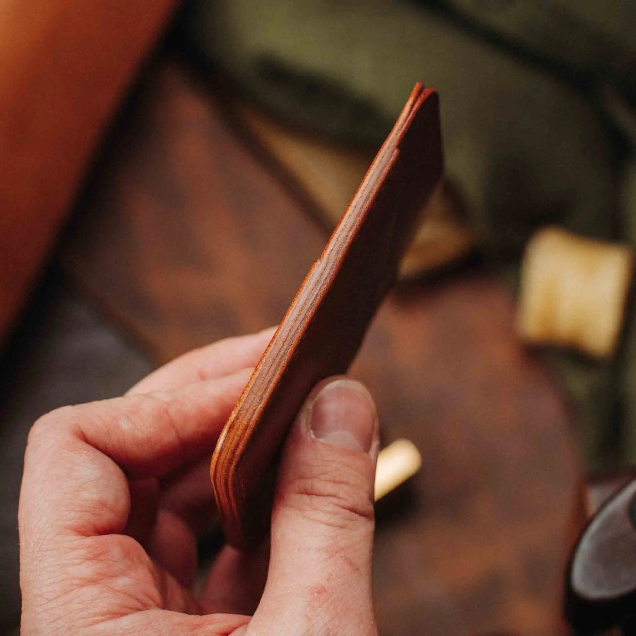 Pirate Goods Boatswain v3 – Minimalist Leather Card Holder - Overture Gifts