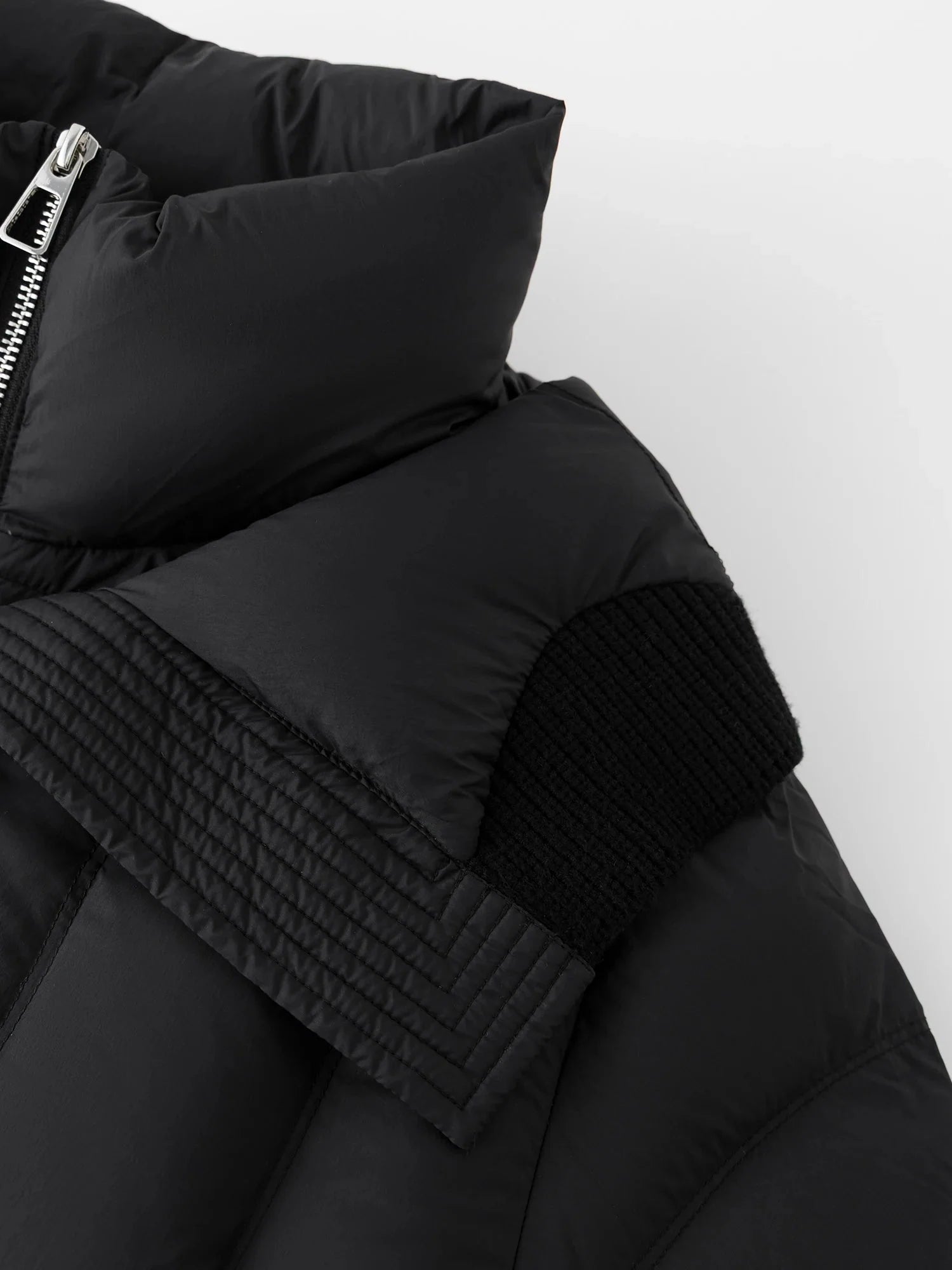 Plus Size Quilted Duck Down Jacket Warm Winter Puffer - Overture Gifts