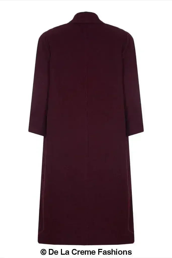 Plus Size Wool Cashmere Coat - Curve Inclusive | Femstylo - Overture Gifts
