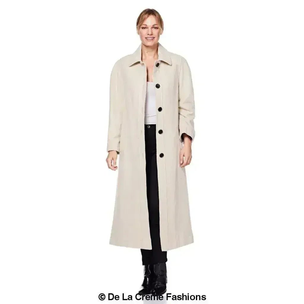 Plus Size Wool Cashmere Coat - Curve Inclusive | Femstylo - Overture Gifts