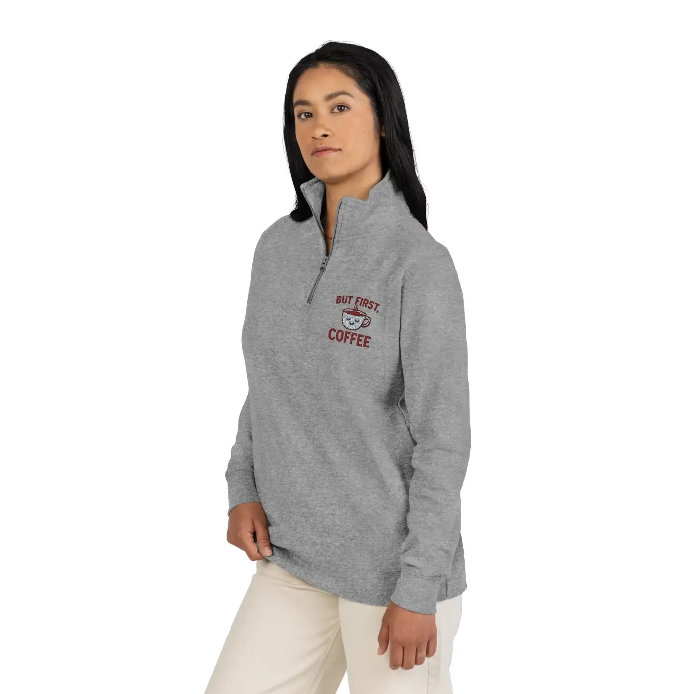 Premium Fleece Pullover – Coffee Lovers Design - Dipaliz - Overture Gifts