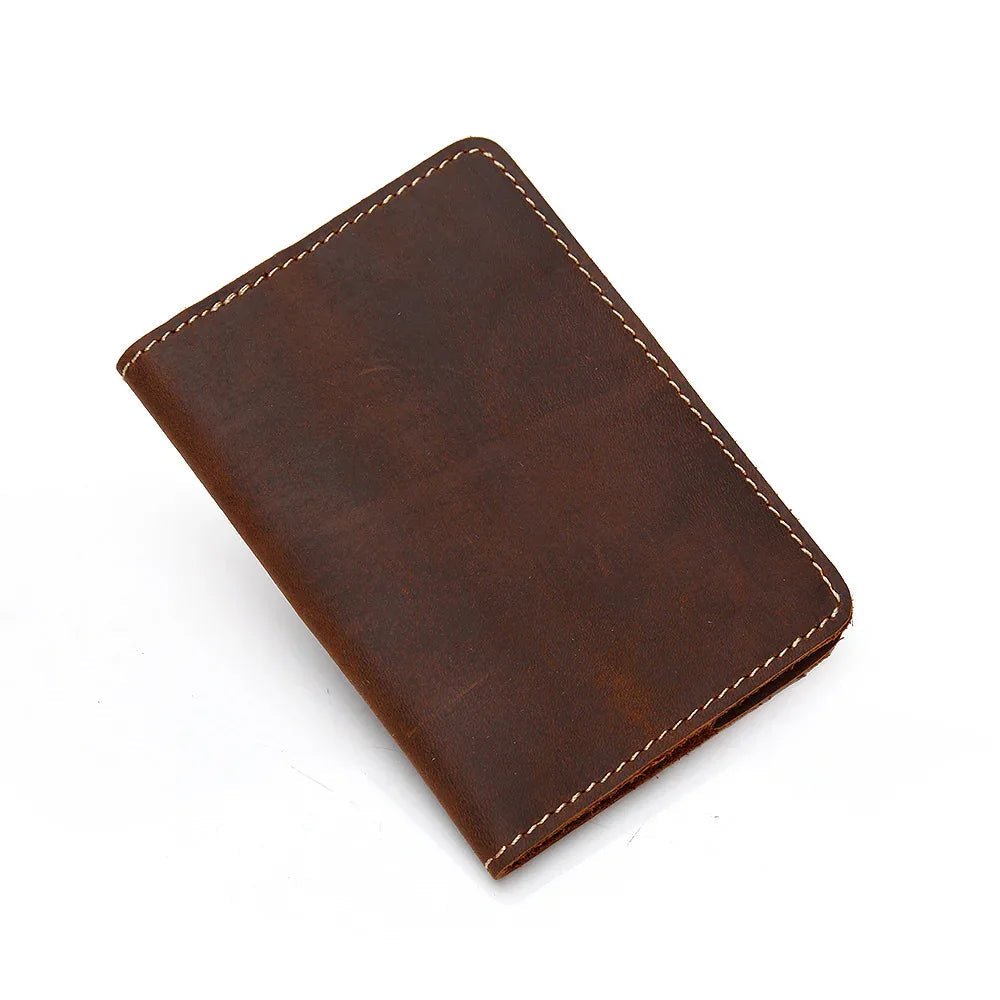 Priam Handmade Leather Passport Cover - Overture Gifts