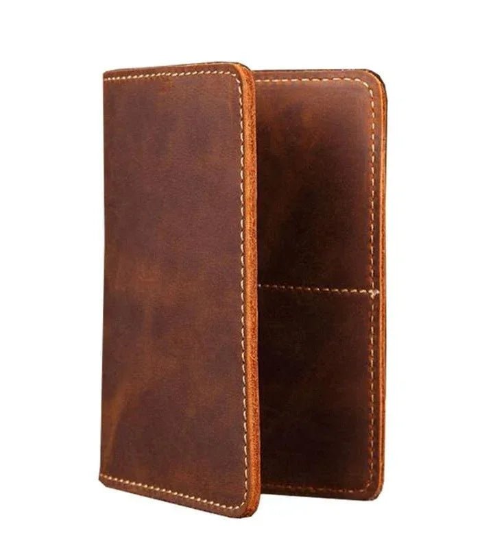 Priam Handmade Leather Passport Cover - Overture Gifts