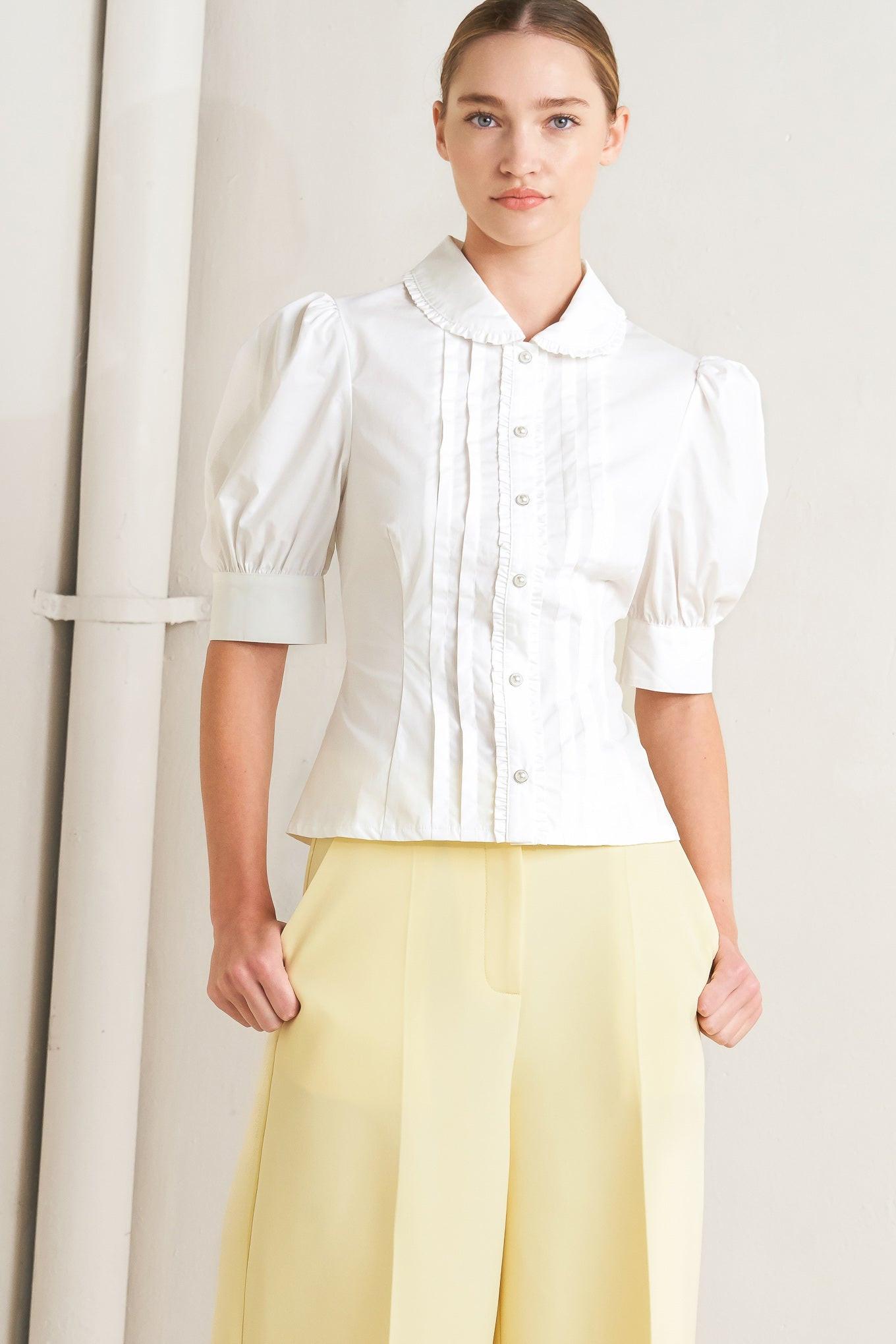 REFINED ROMANCE WOVEN TOP - Overture Gifts