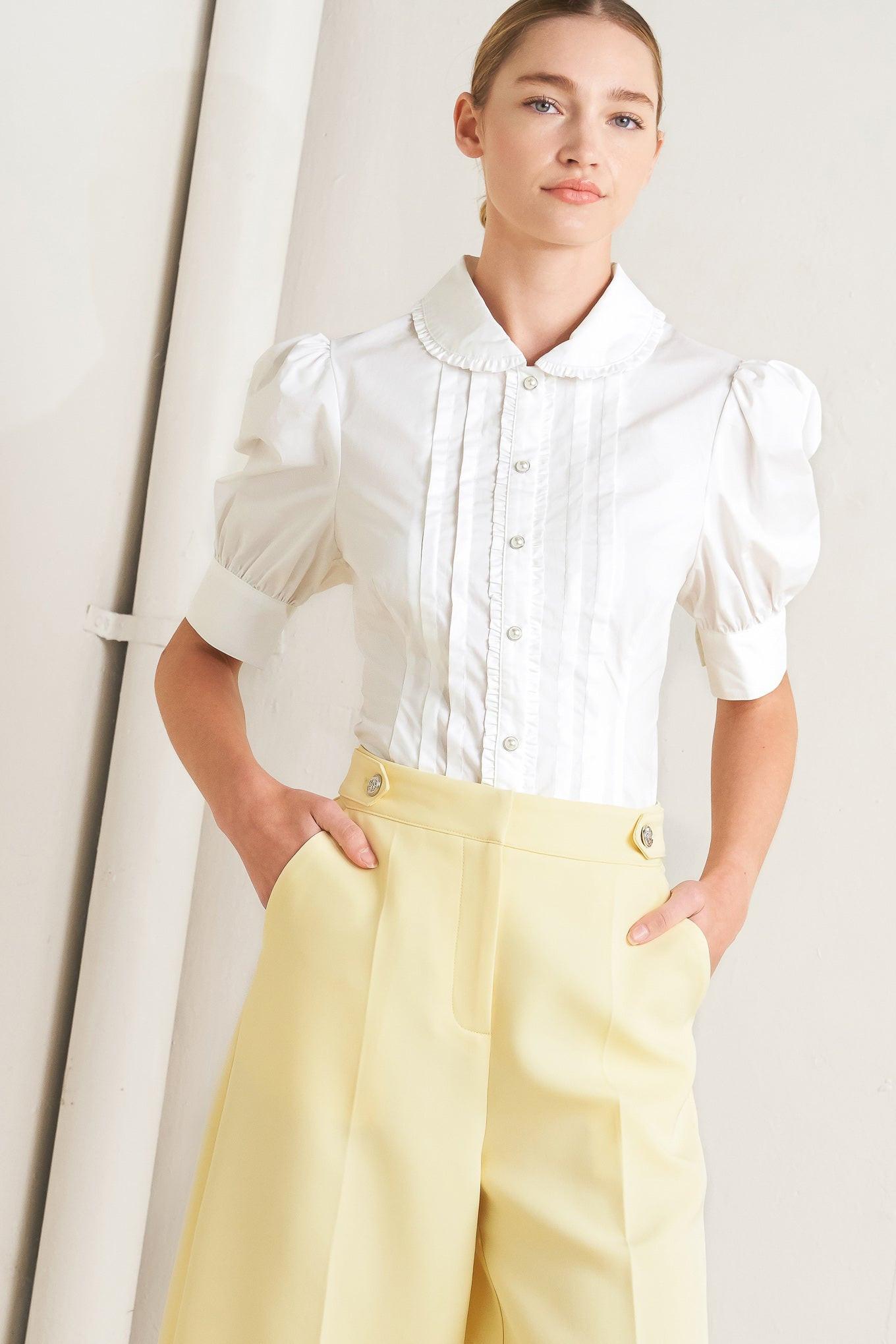 REFINED ROMANCE WOVEN TOP - Overture Gifts