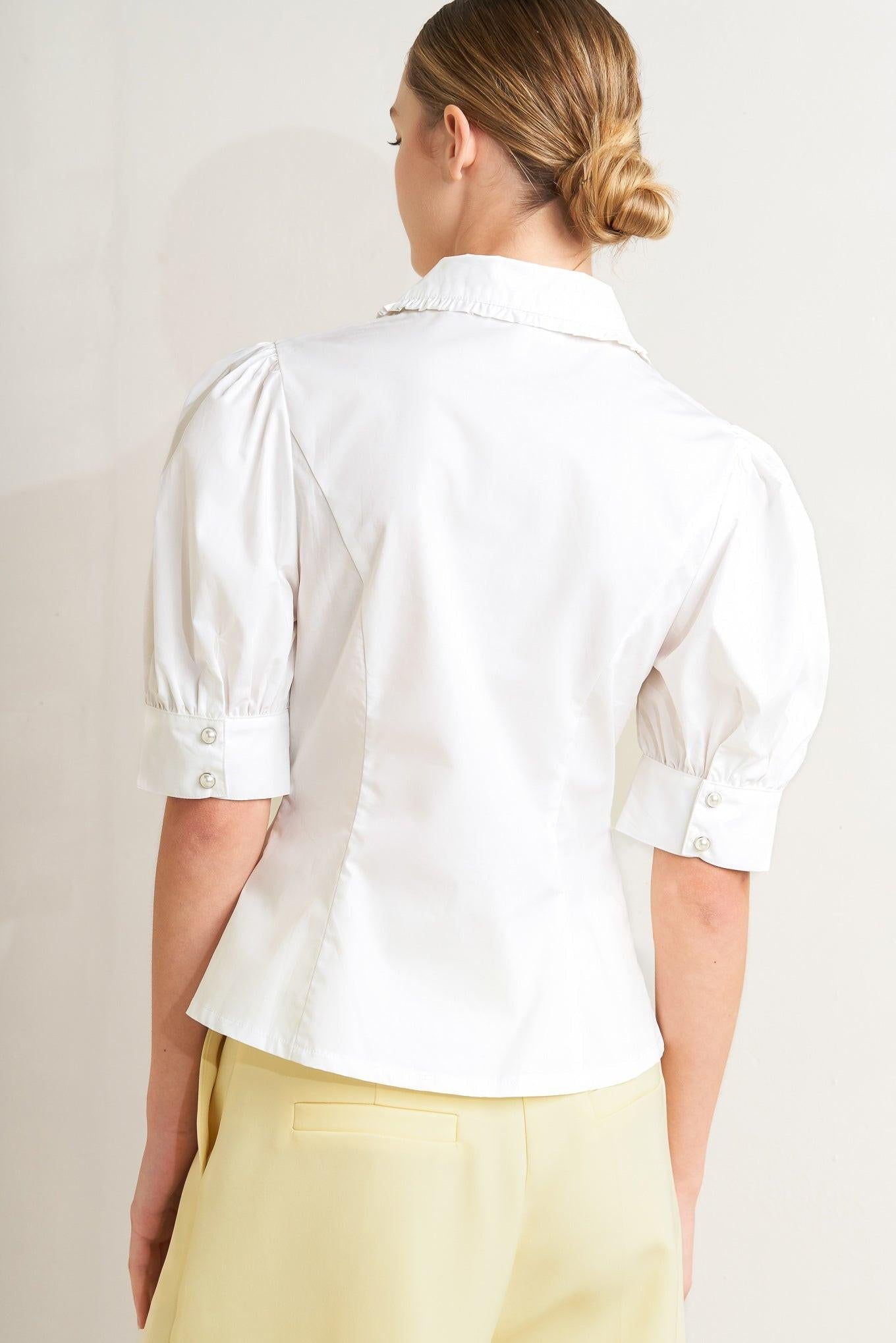 REFINED ROMANCE WOVEN TOP - Overture Gifts