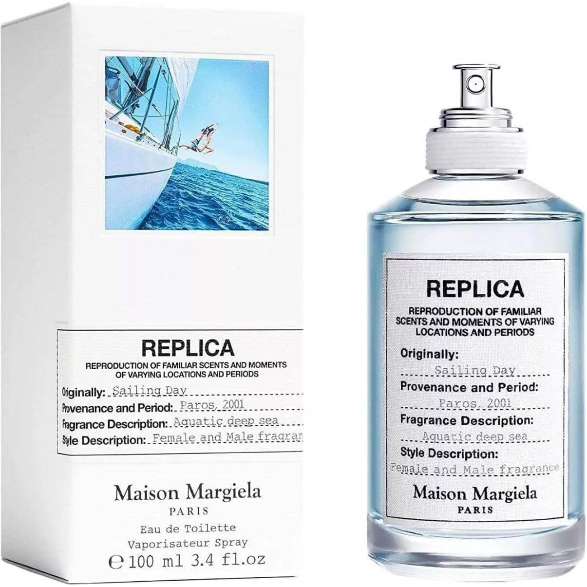 Replica Sailing Day by Maison Margiela for Unisex EDT 3.4 oz