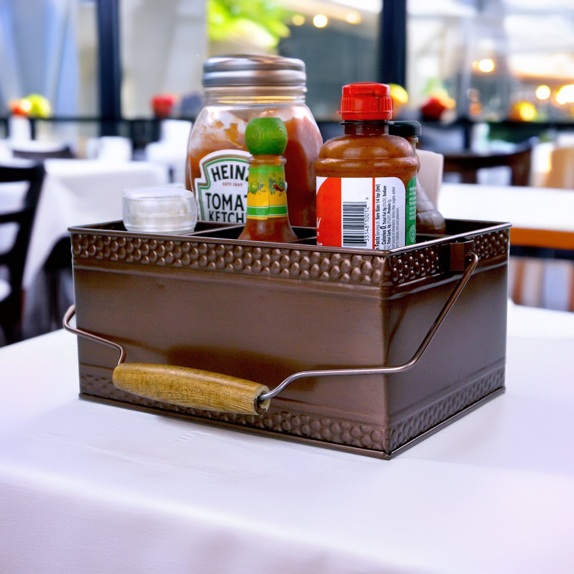 The Pub Condiment Napkin Caddies Copper - Set of 2 | BREKX