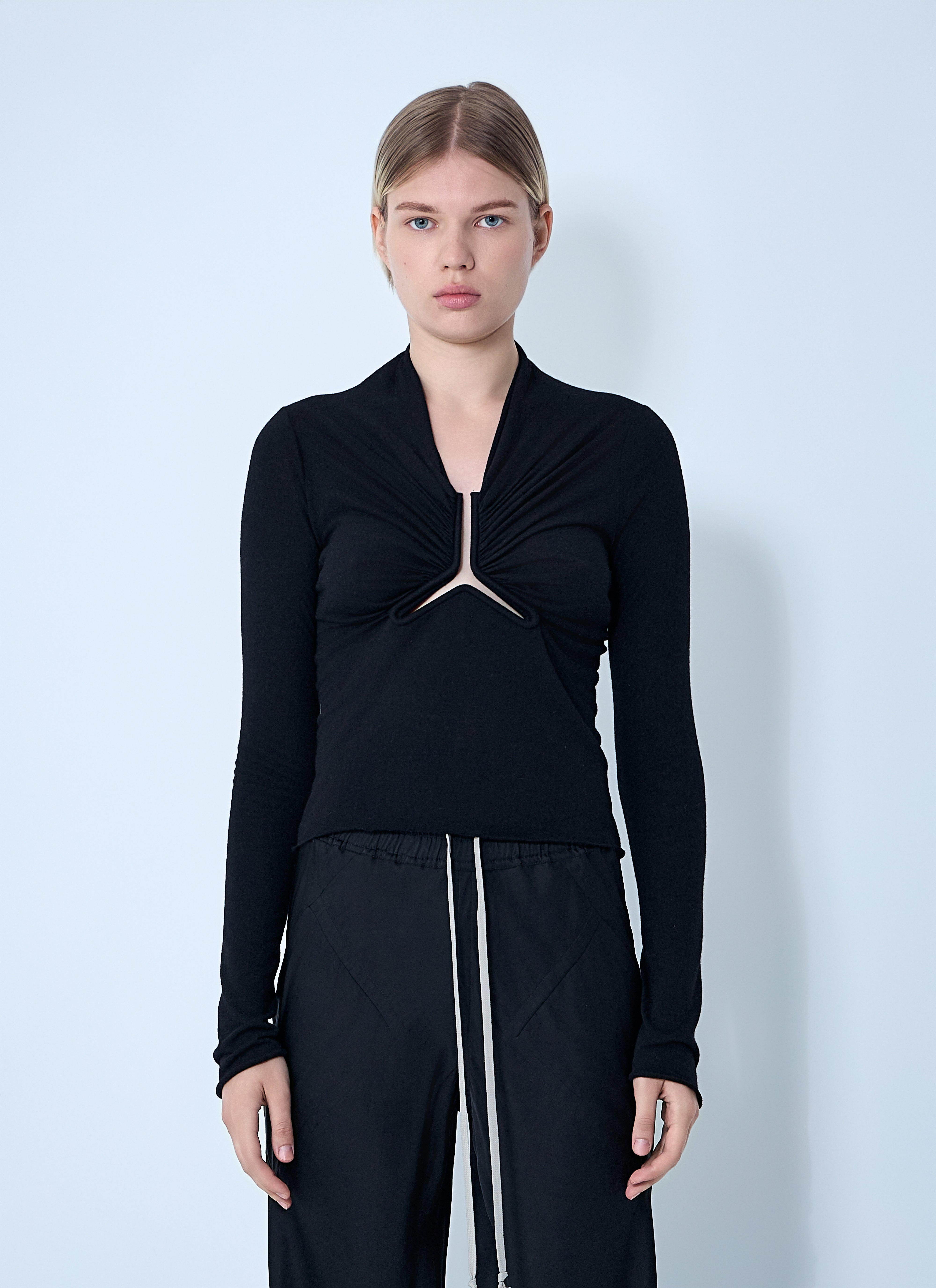 Rick Owens Women Allanah Long Sleeve Top