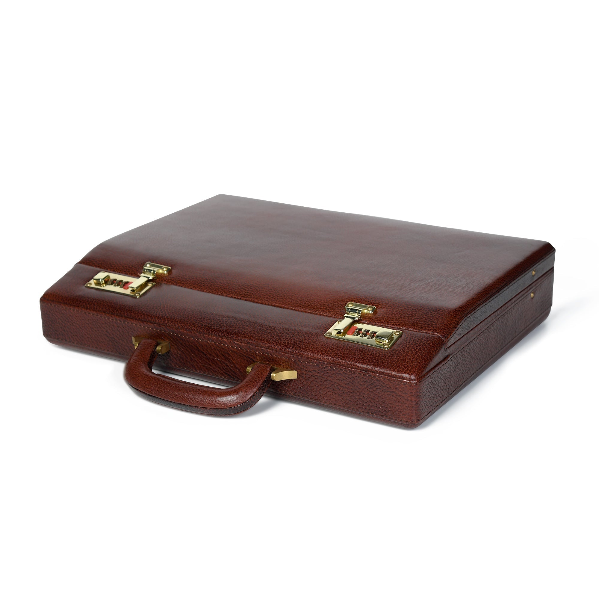 Rich Brown Office Suitcase - Overture Gifts