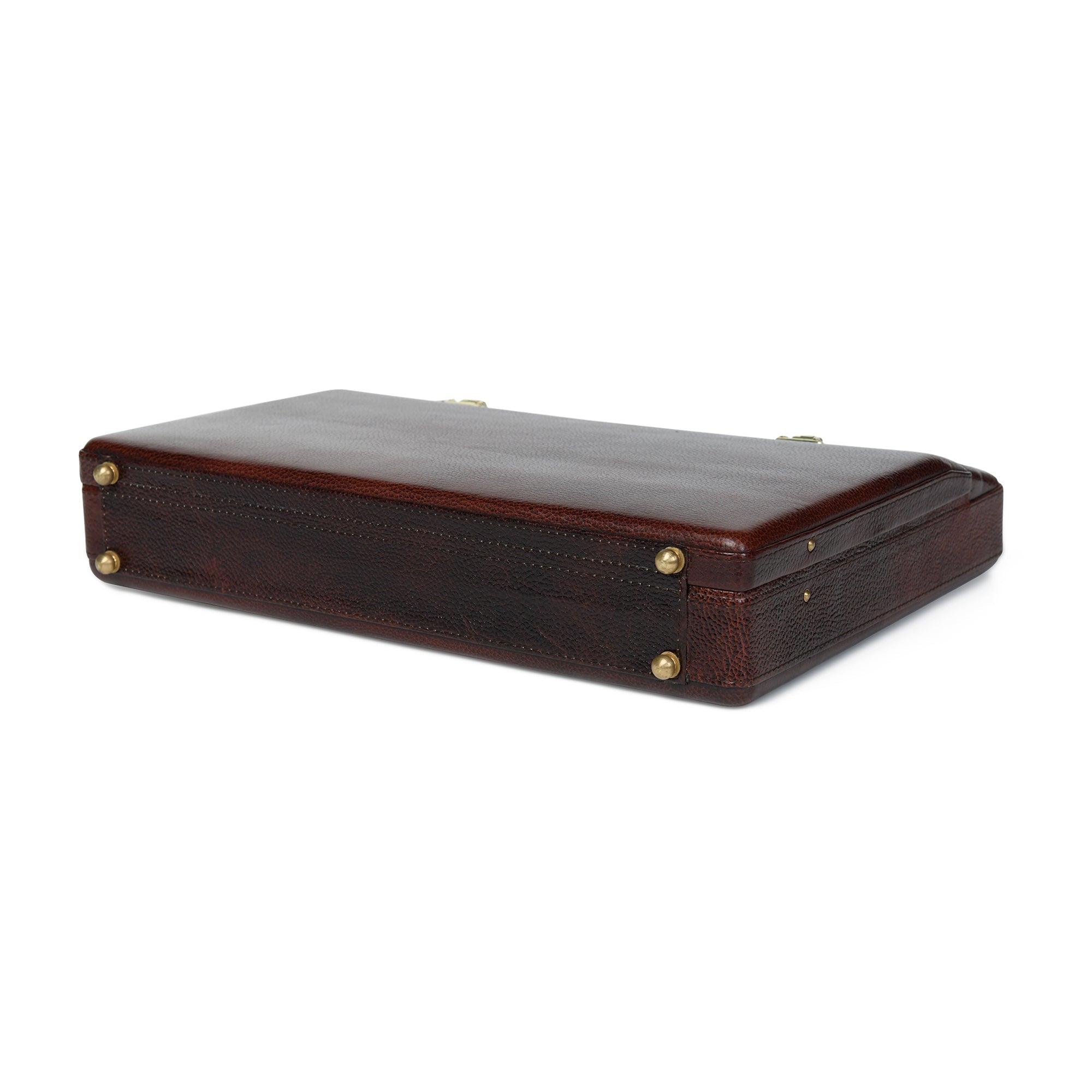 Rich Brown Office Suitcase - Overture Gifts