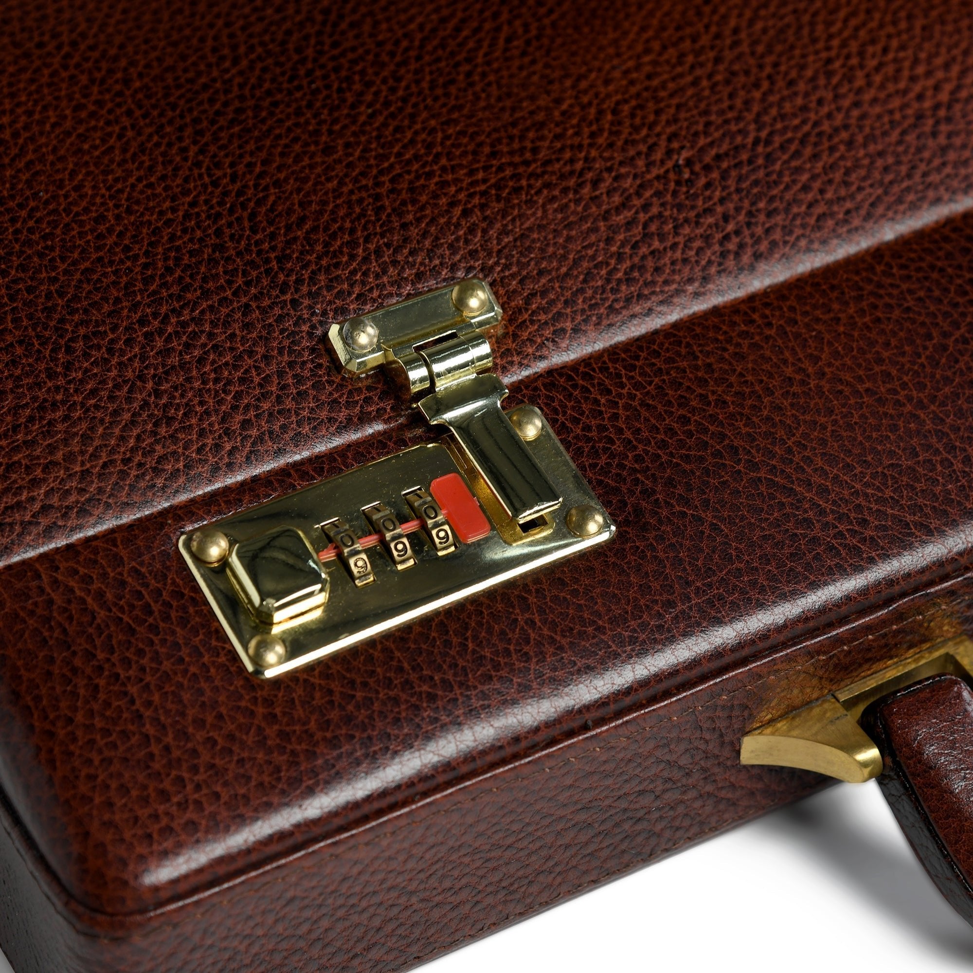 Rich Brown Office Suitcase - Overture Gifts