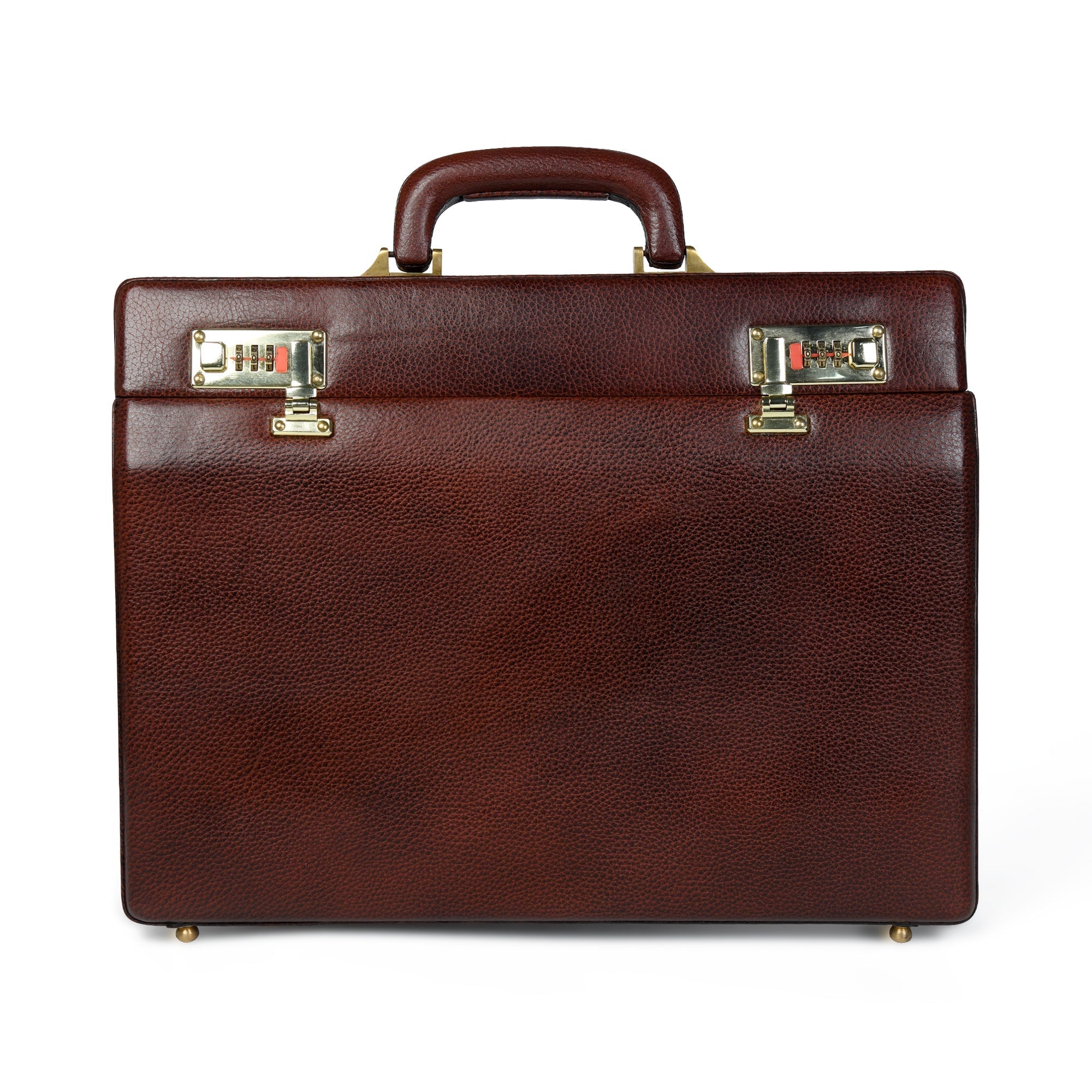 Rich Brown Office Suitcase - Overture Gifts
