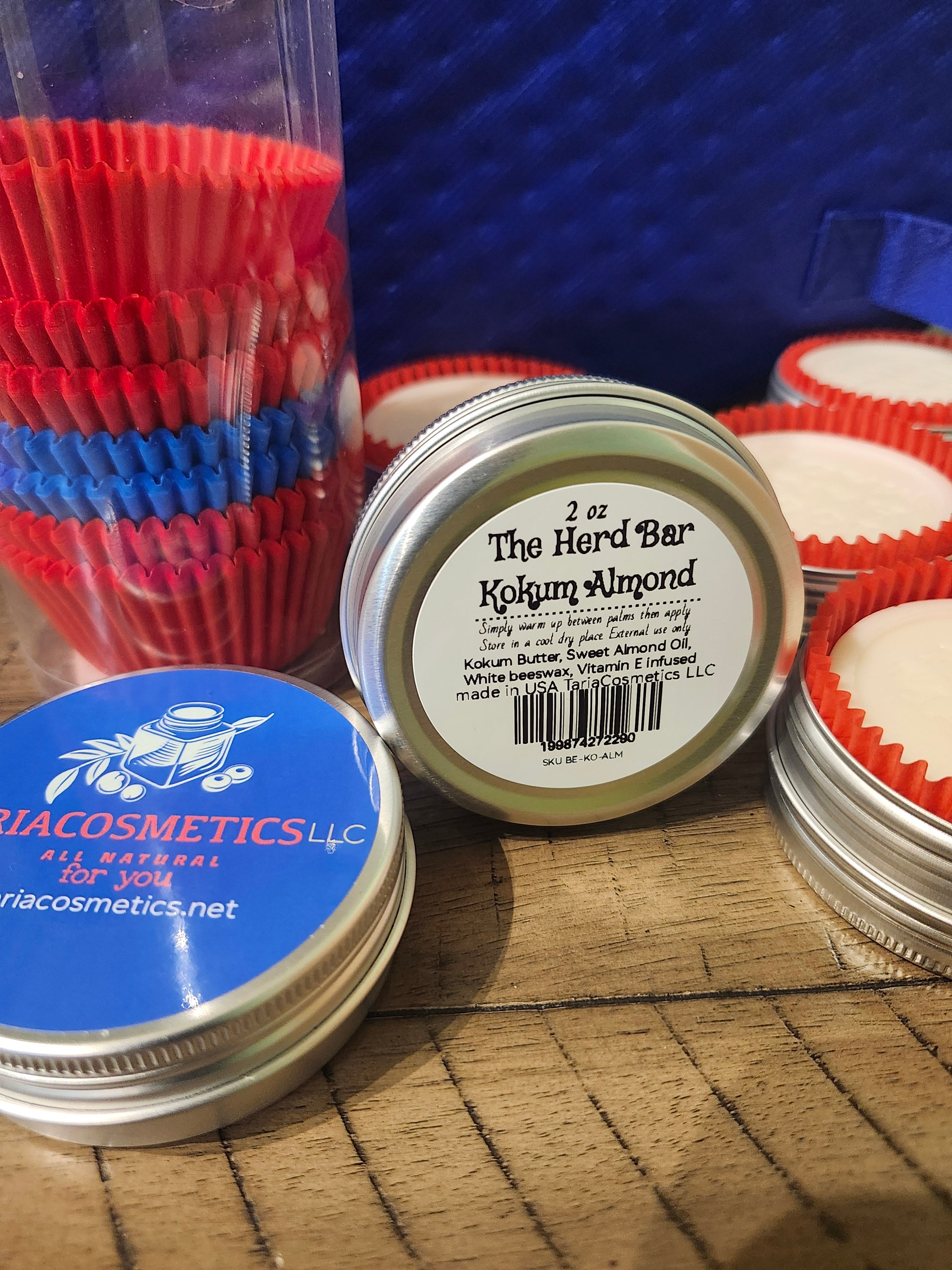 The Herd Bar - Organic Kokum & Almond Lotion Bar for Silky Soft Skin