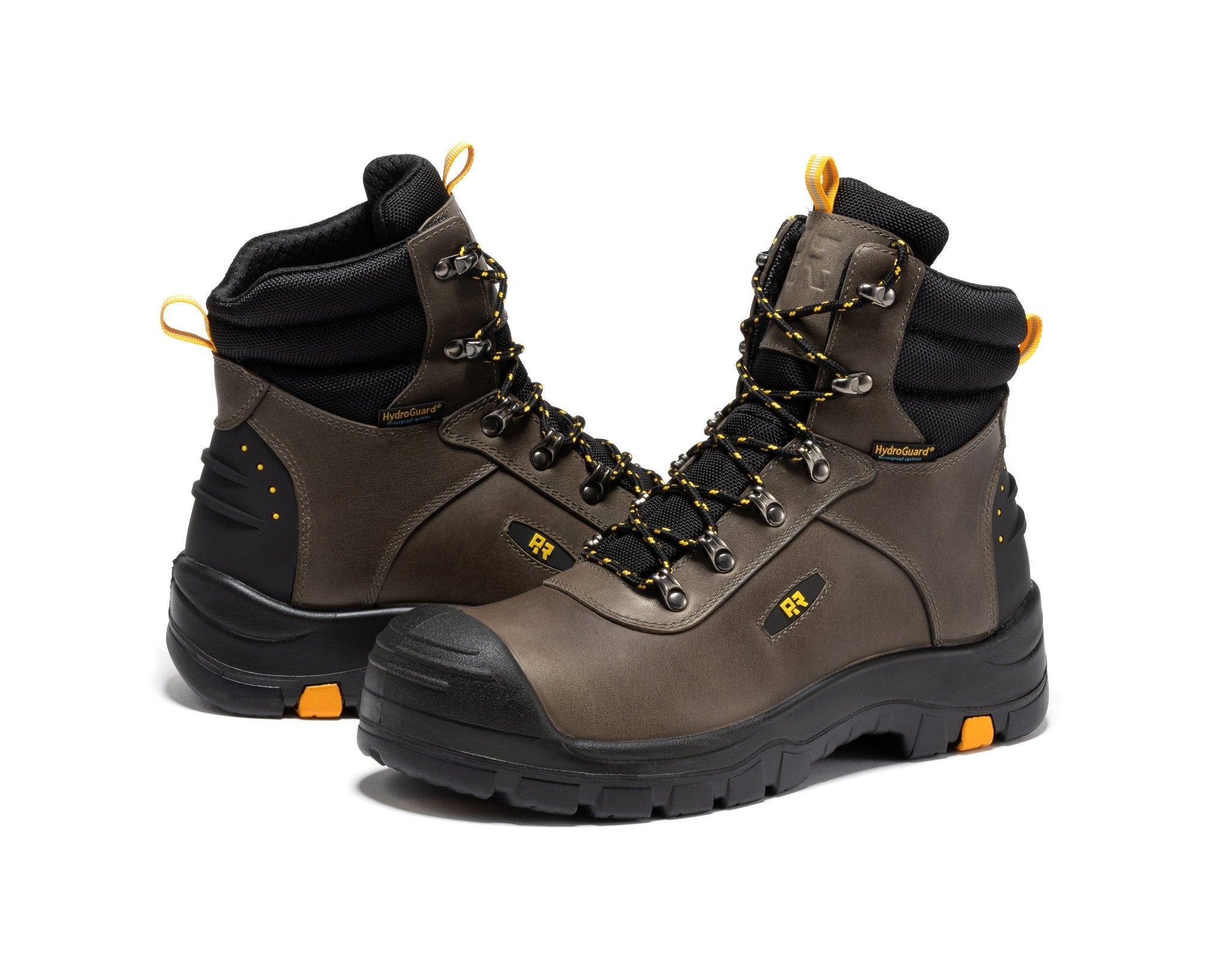 ROCKROOSTER Woodland Rust 6 inch Waterproof Composite Toe Leather Work Boots AK665 - Overture Gifts
