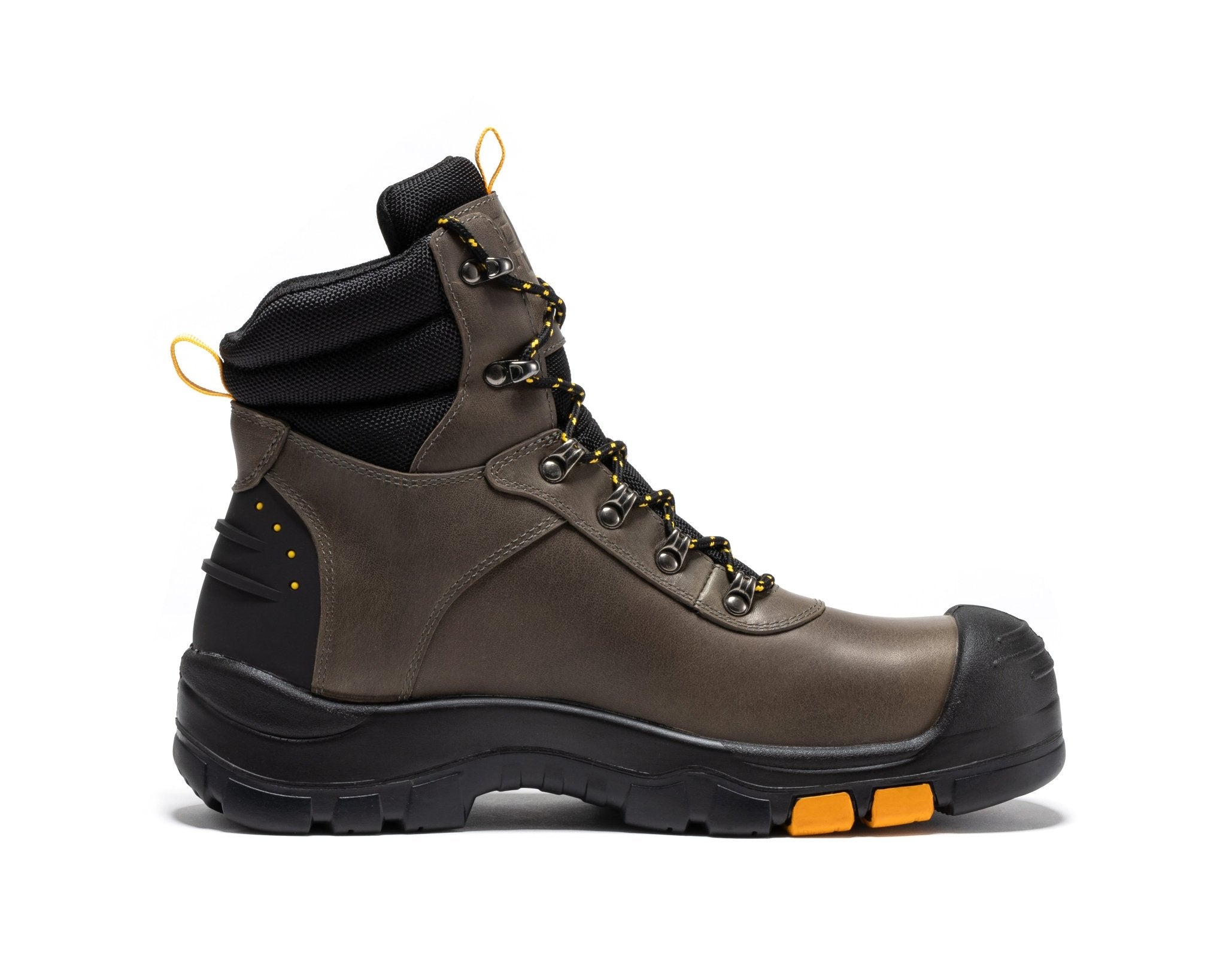ROCKROOSTER Woodland Rust 6 inch Waterproof Composite Toe Leather Work Boots AK665 - Overture Gifts