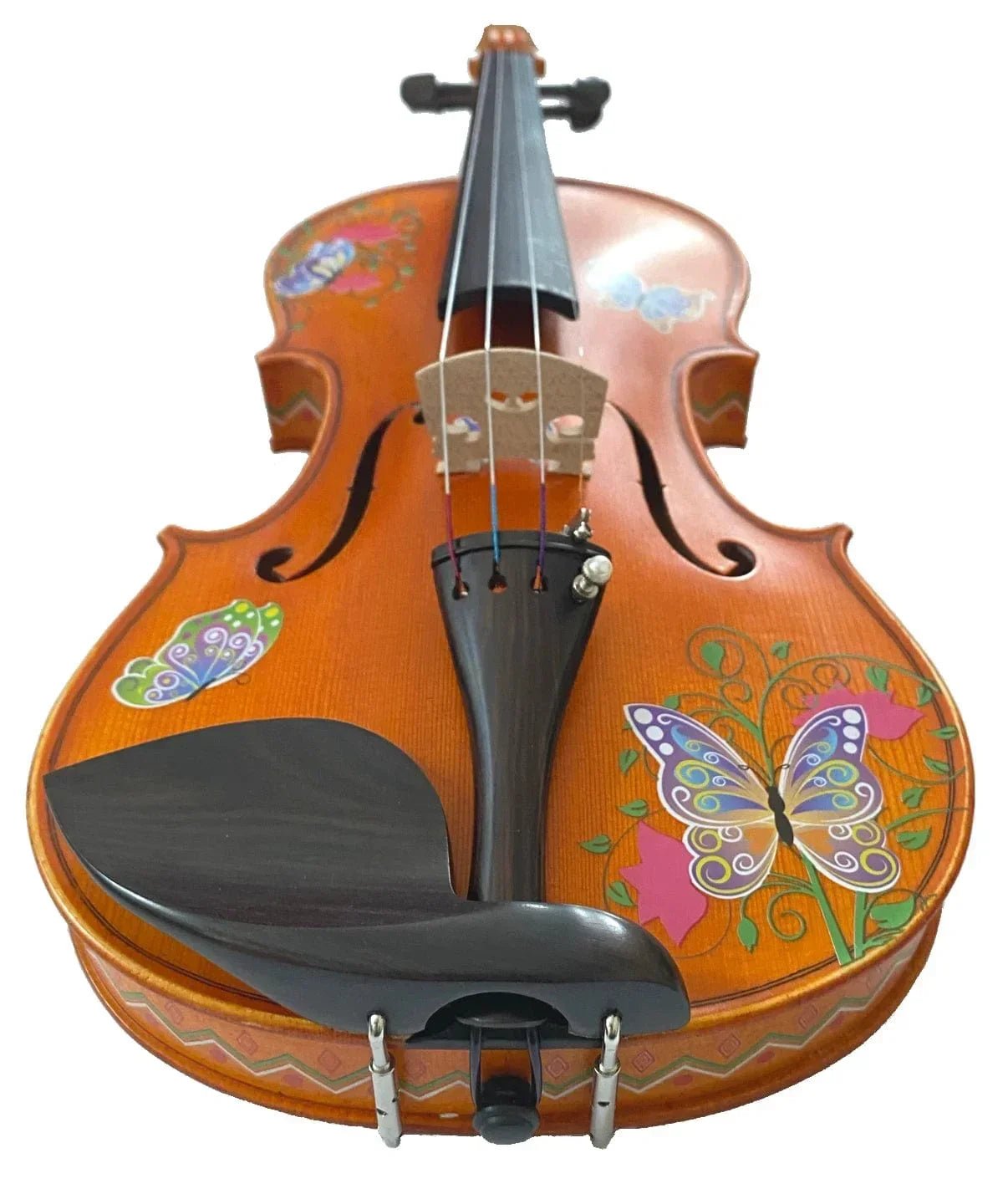 Butterfly Dream II Violin | Ornate Greco Sides & Brazilwood Bow