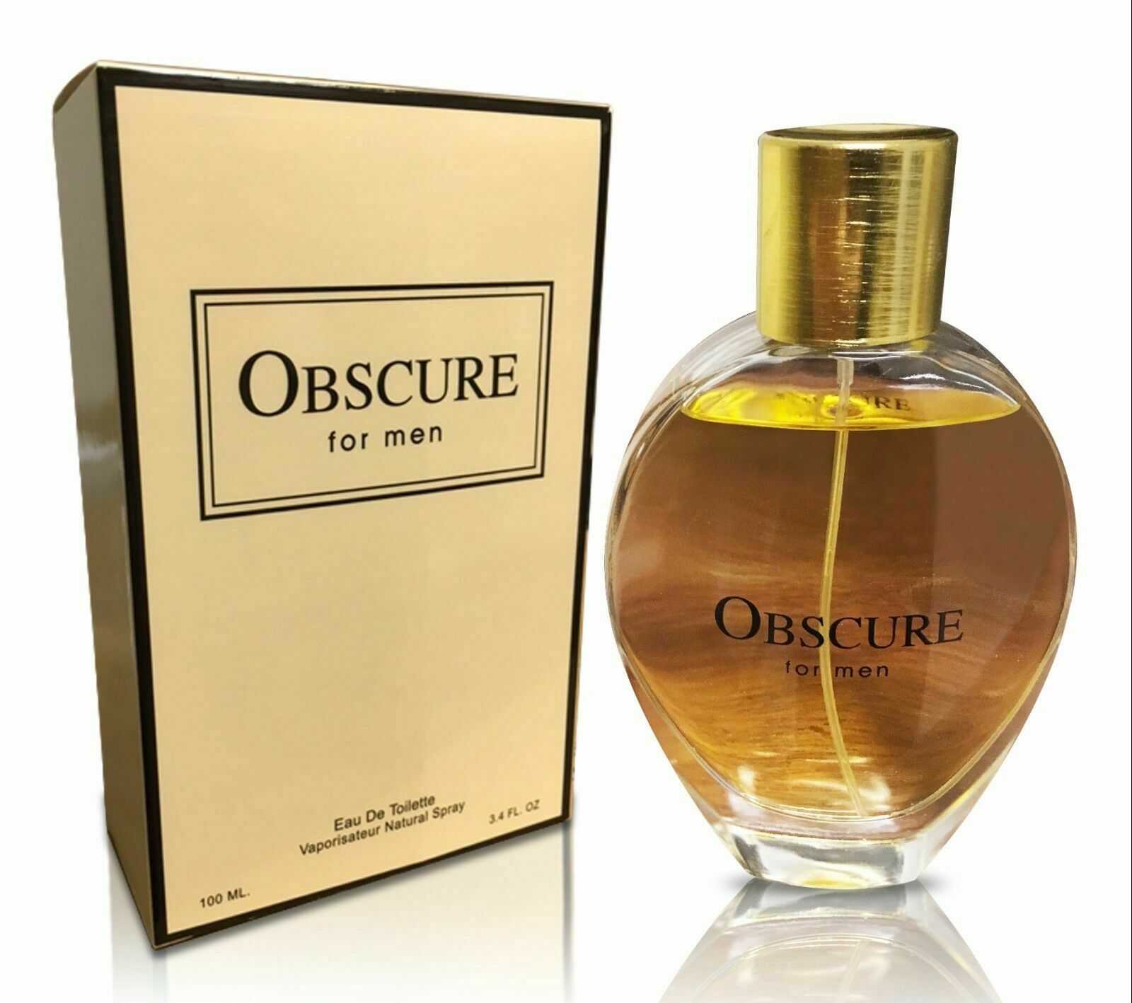 Obscure for Men by Secret Plus 3.4 oz 100 ml Parfum EDP Spray * SEALED IN BOX
