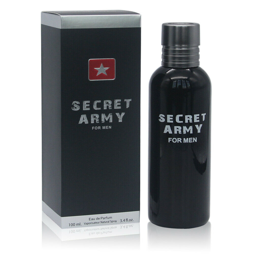Secret Army for Men by Secret Plus Eau de Parfum EDP 3.4 oz 100 ml SEALED BOX