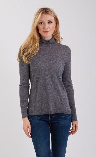 Superfine Cashmere Turtleneck  #191707