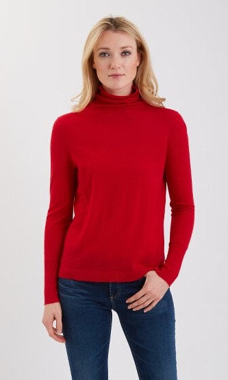 Superfine Cashmere Turtleneck  #191707