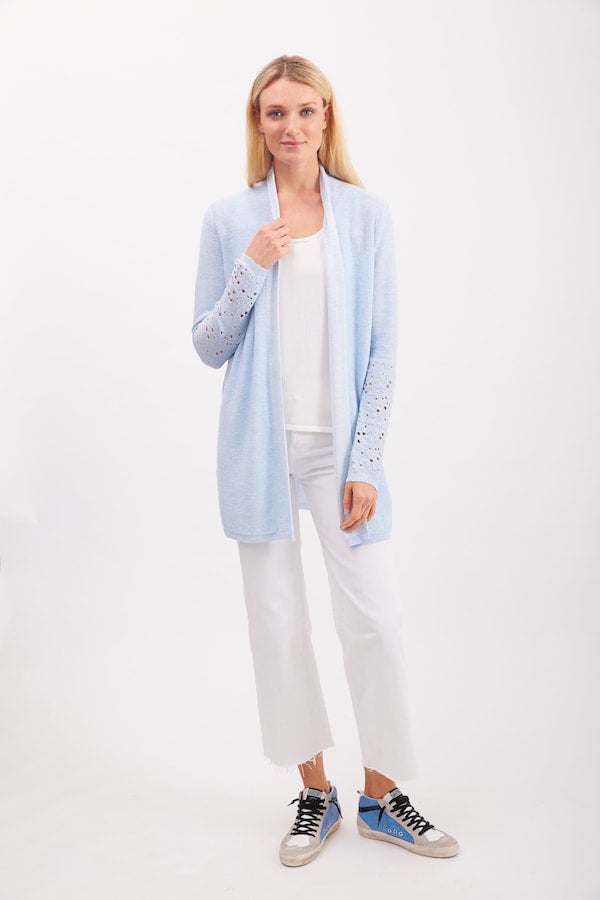 Pima Cotton Open Cardigan #194323