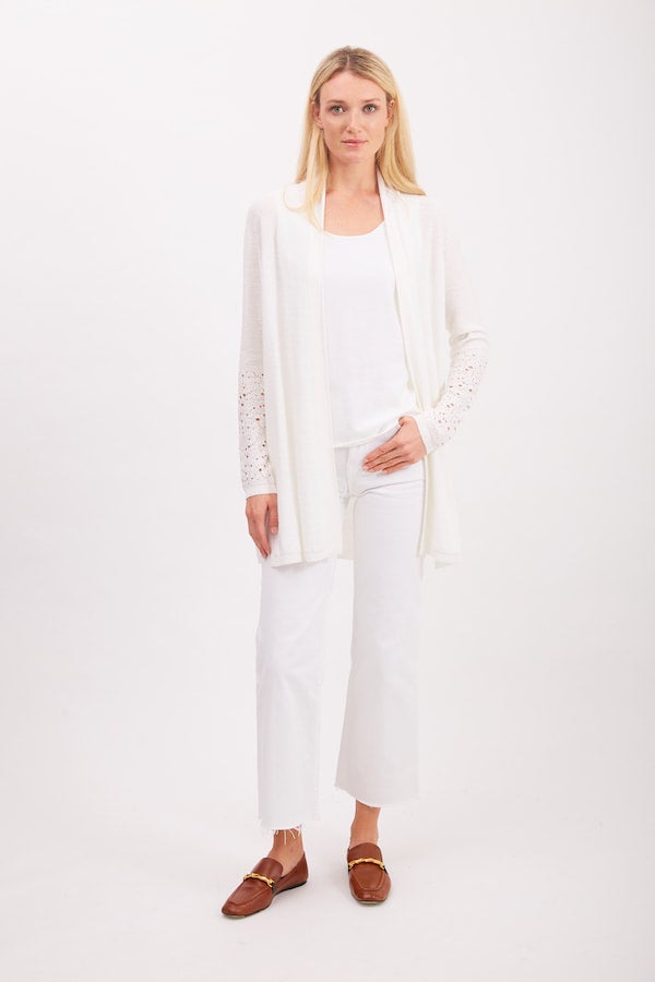 Pima Cotton Open Cardigan #194323