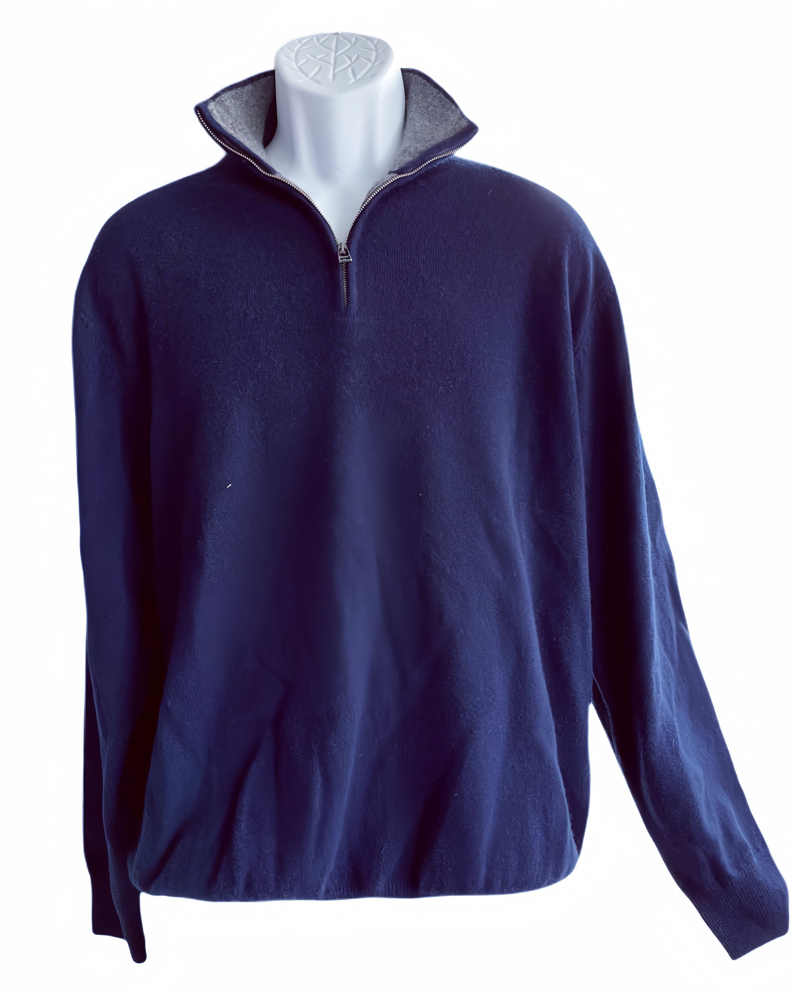 Men's - Cashmere Quarter Zip Sweater #4103