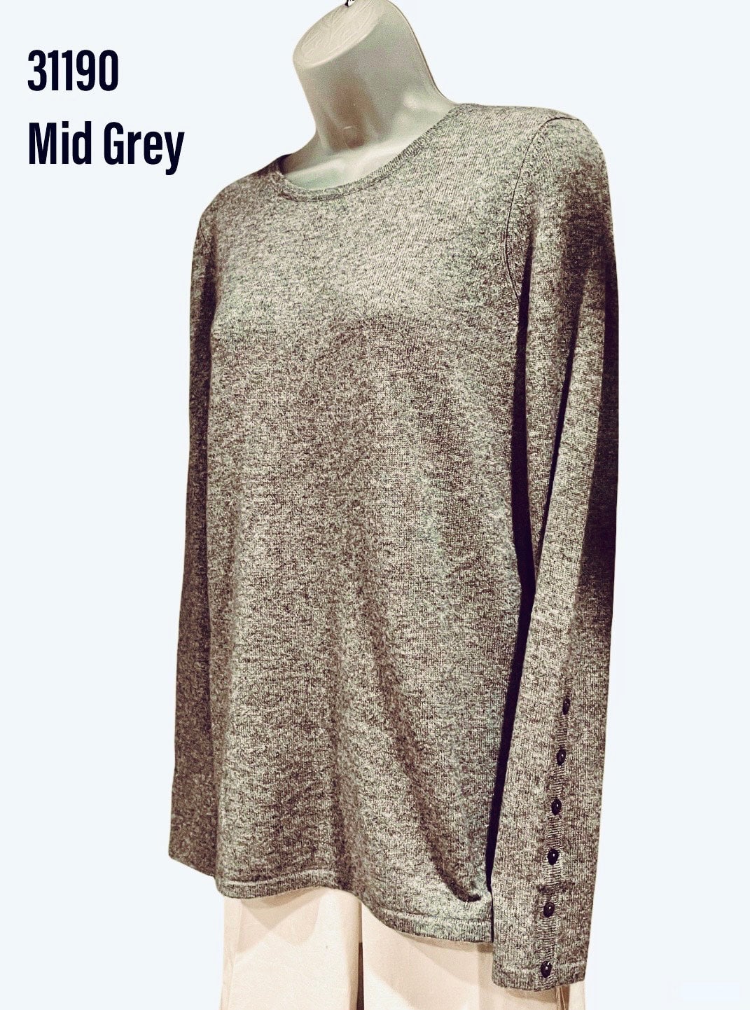 Women - Cashmere w/Cuff Buttons #31190TT