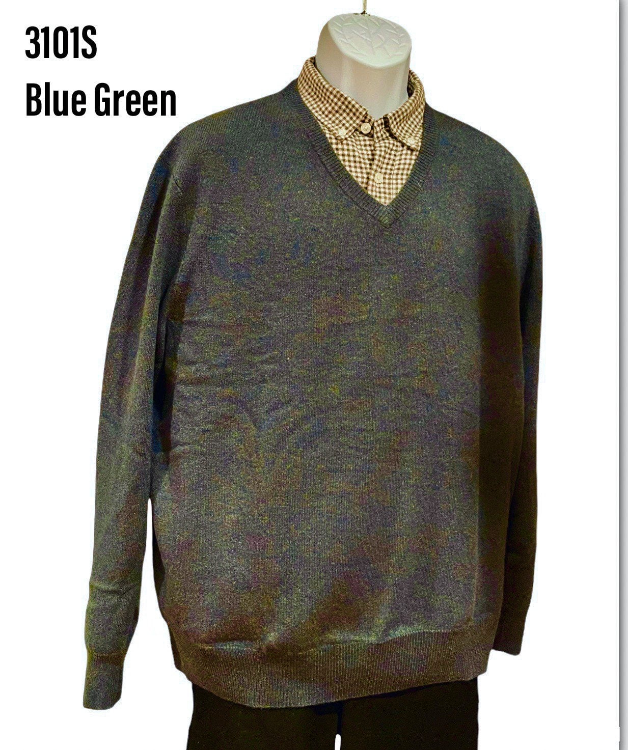 Men's - Cashmere V-Neck Sweater #3101S
