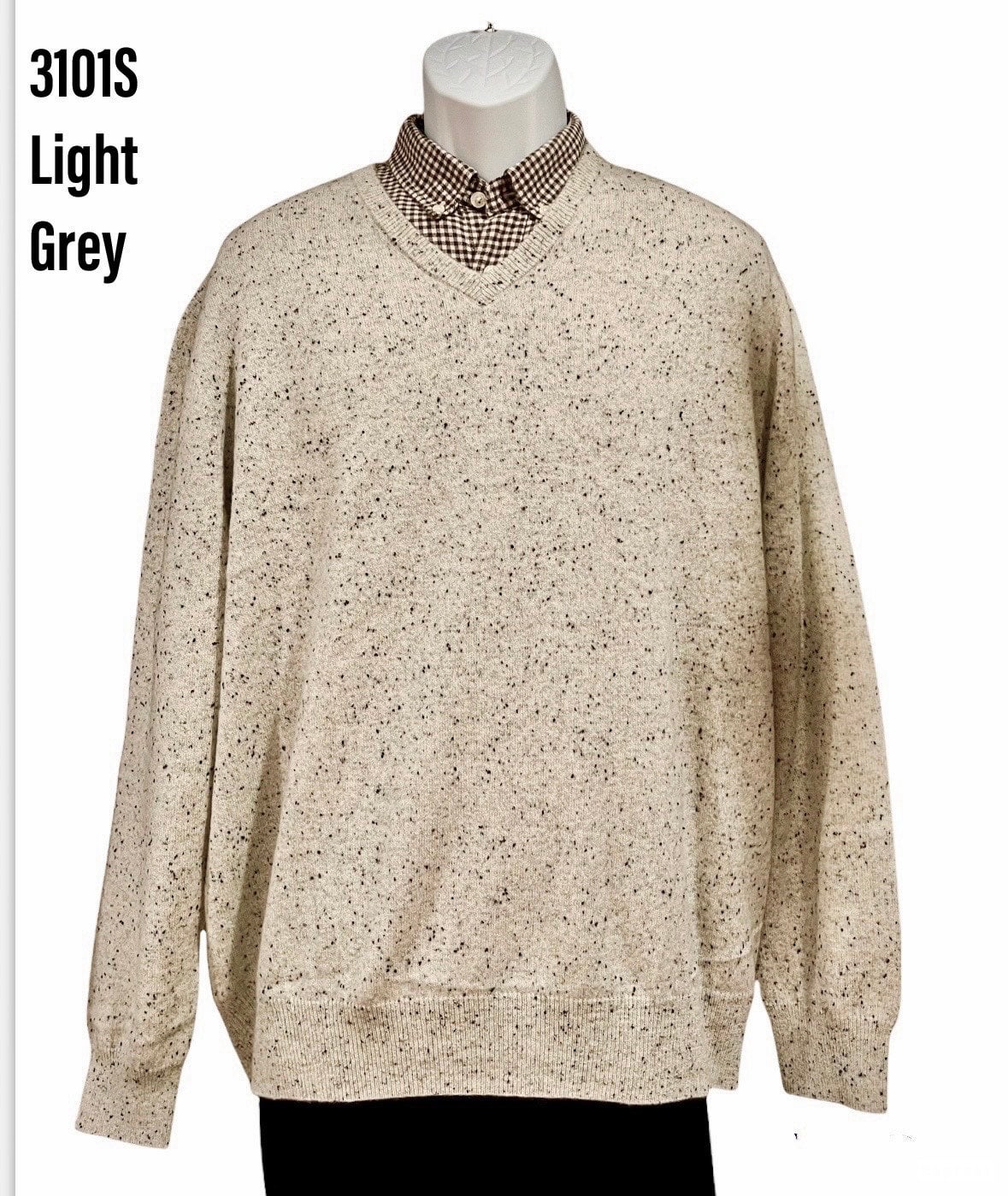 Men's - Cashmere V-Neck Sweater #3101S